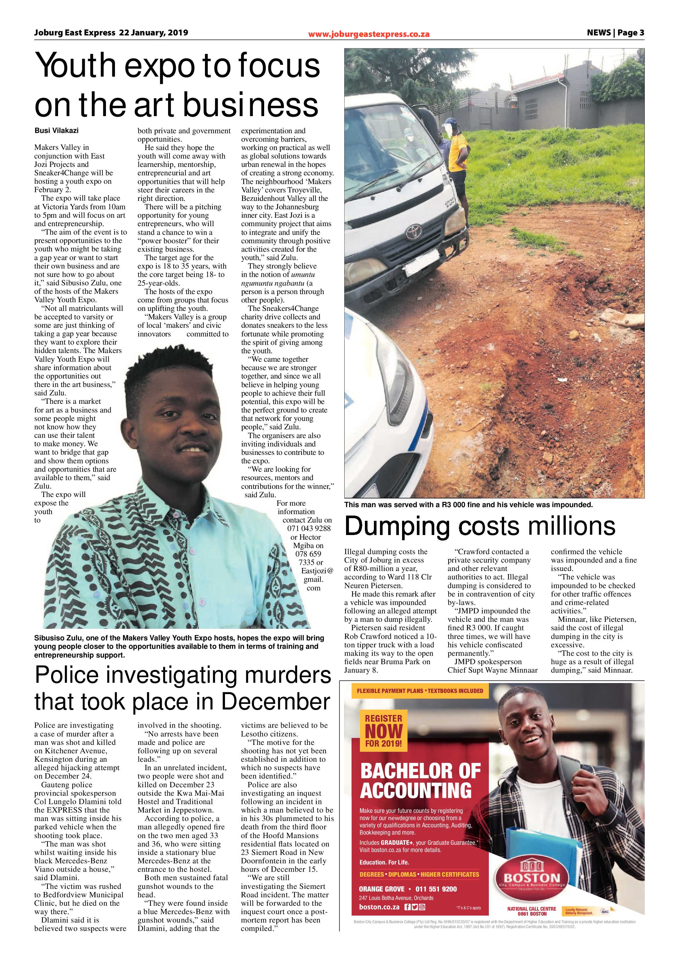 Joburg East Express 22 January 2019 page 3