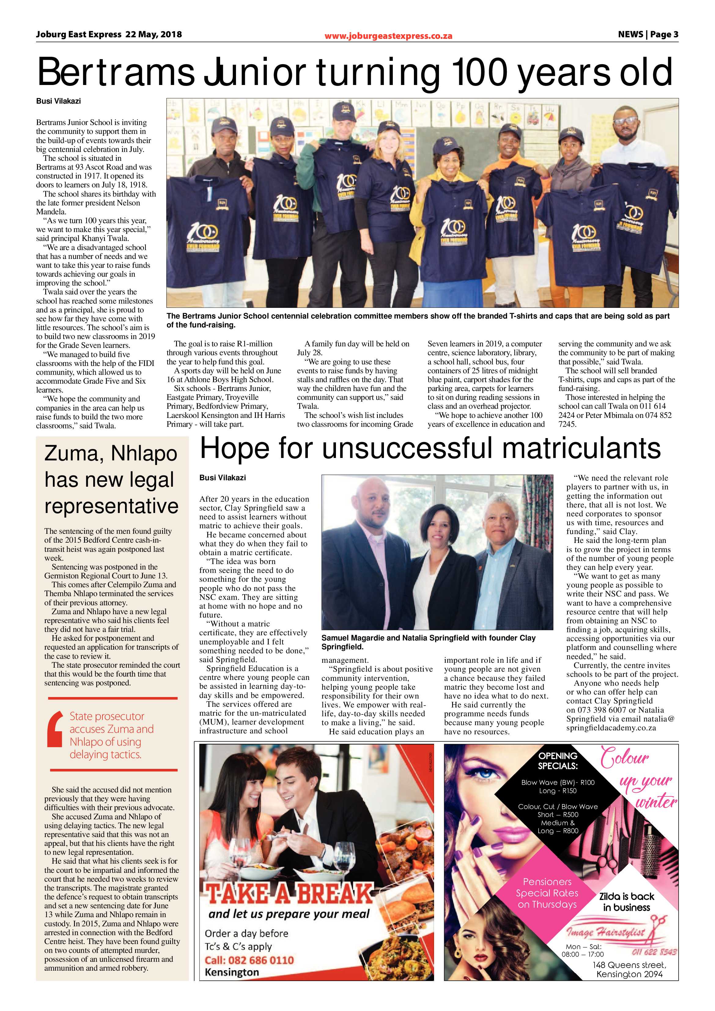 Joburg East Express 22 May 2018 page 3