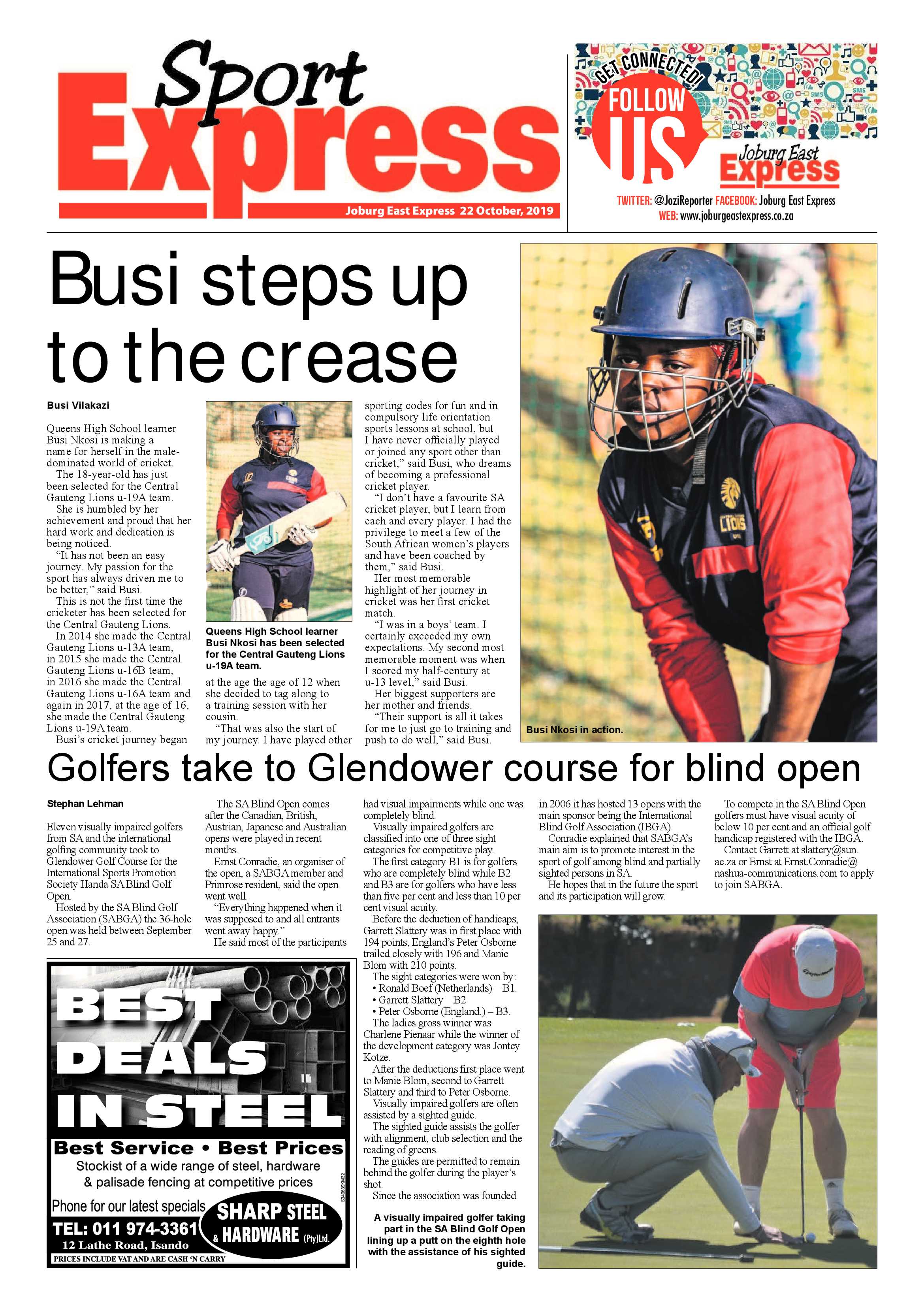 Joburg East Express 22 October 2019 page 8