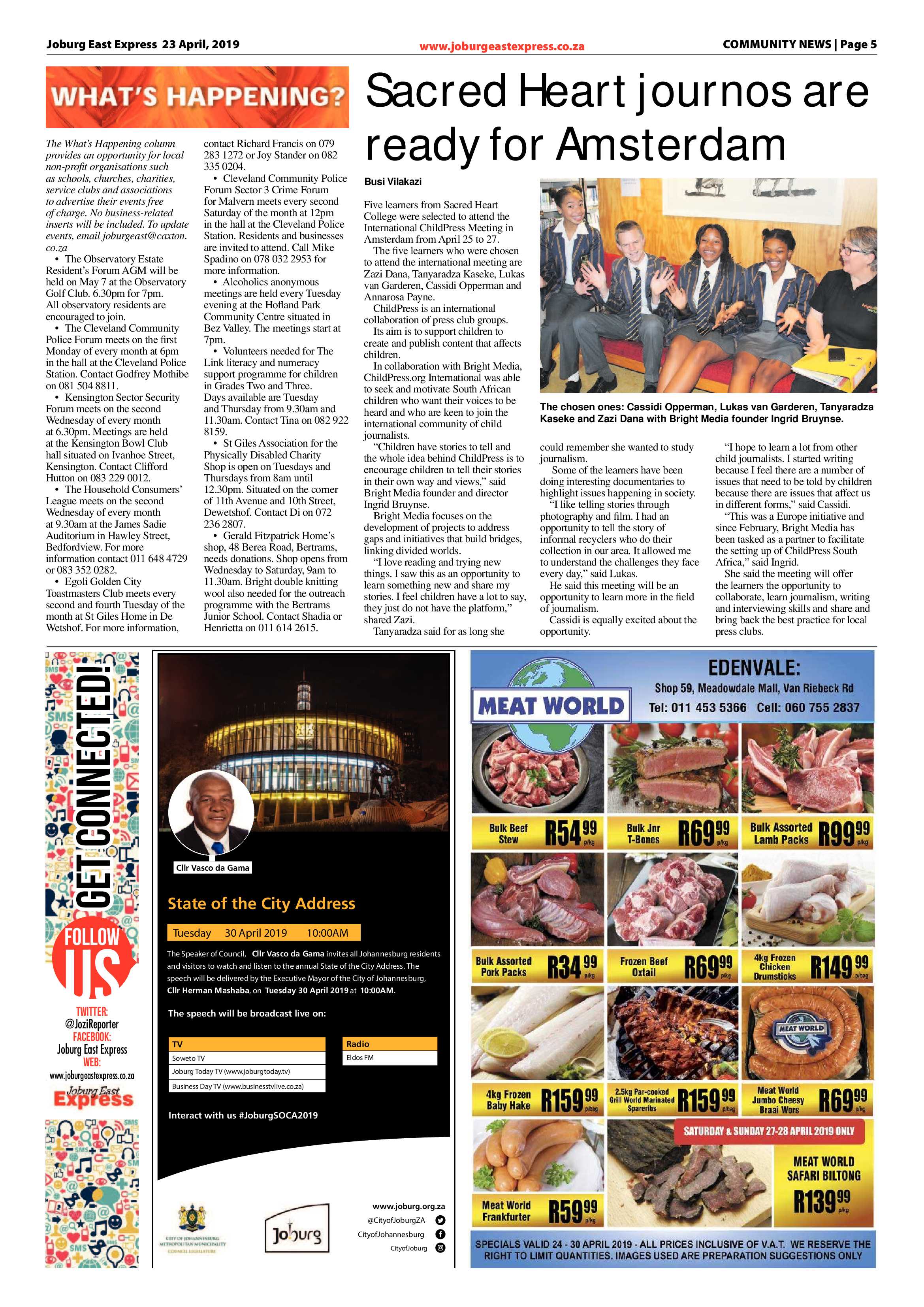 Joburg East Express 23 April 2019 page 5