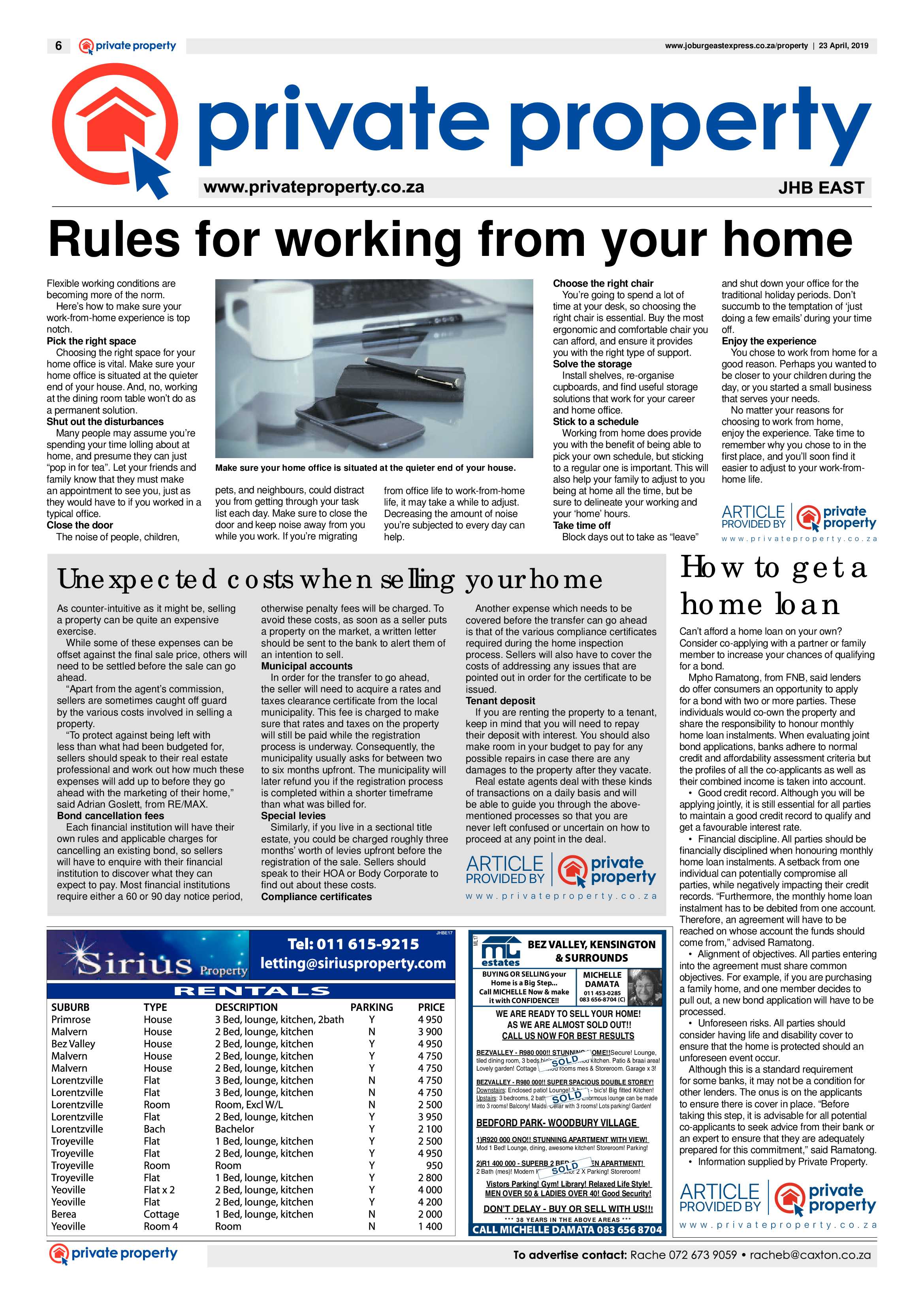 Joburg East Express 23 April 2019 page 6
