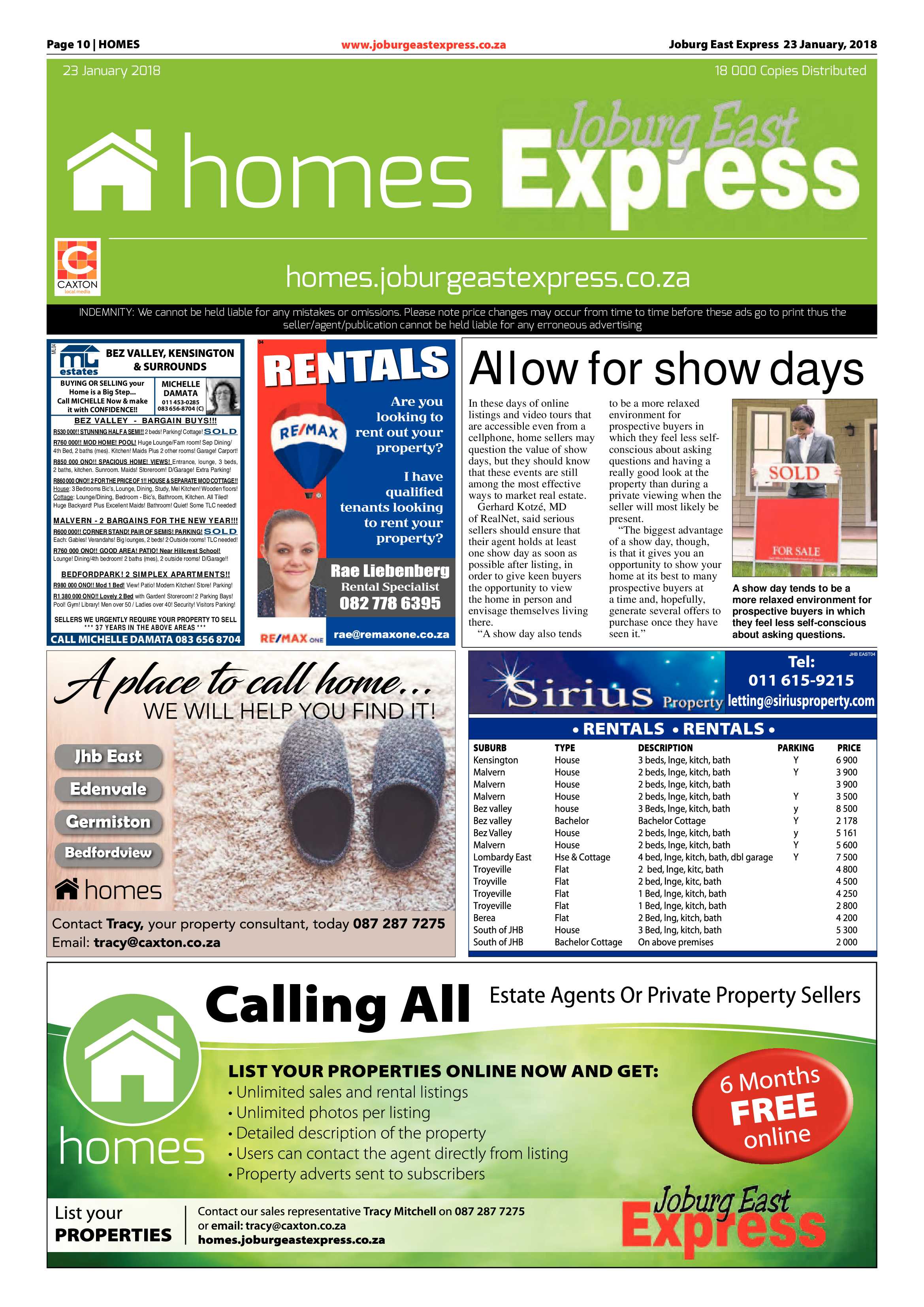 Joburg East Express 23 January 2018 page 10