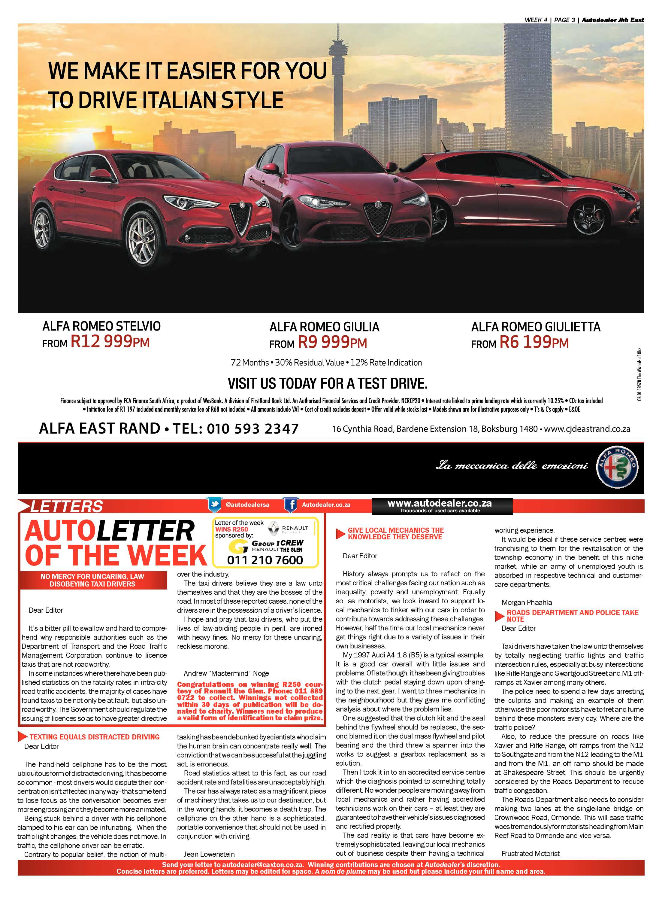 Joburg East Express 23 January 2018 page 15