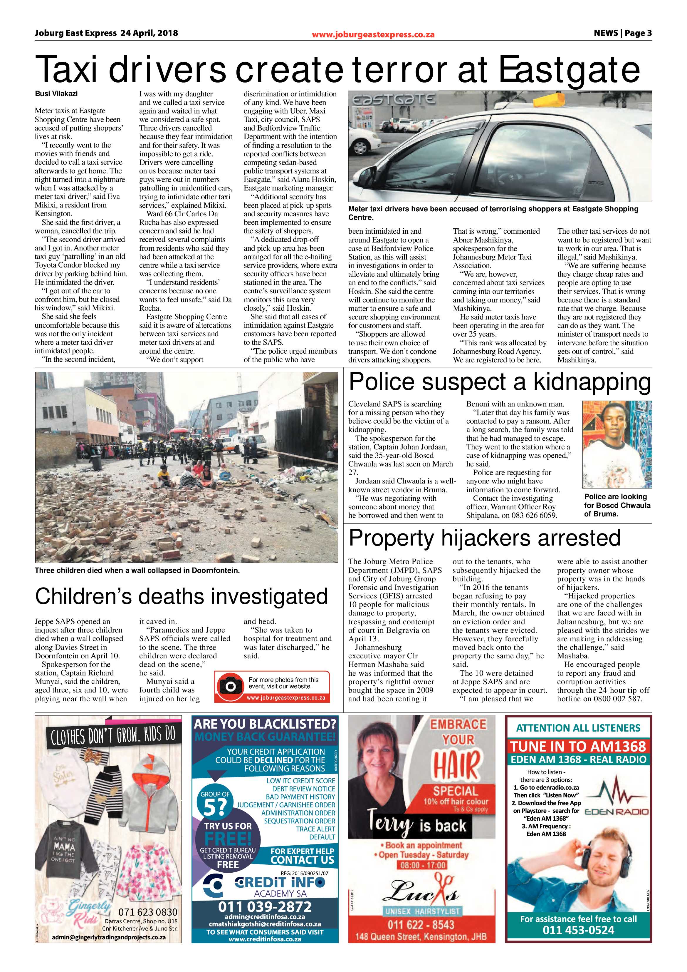 Joburg East Express 24 April 2018 page 3