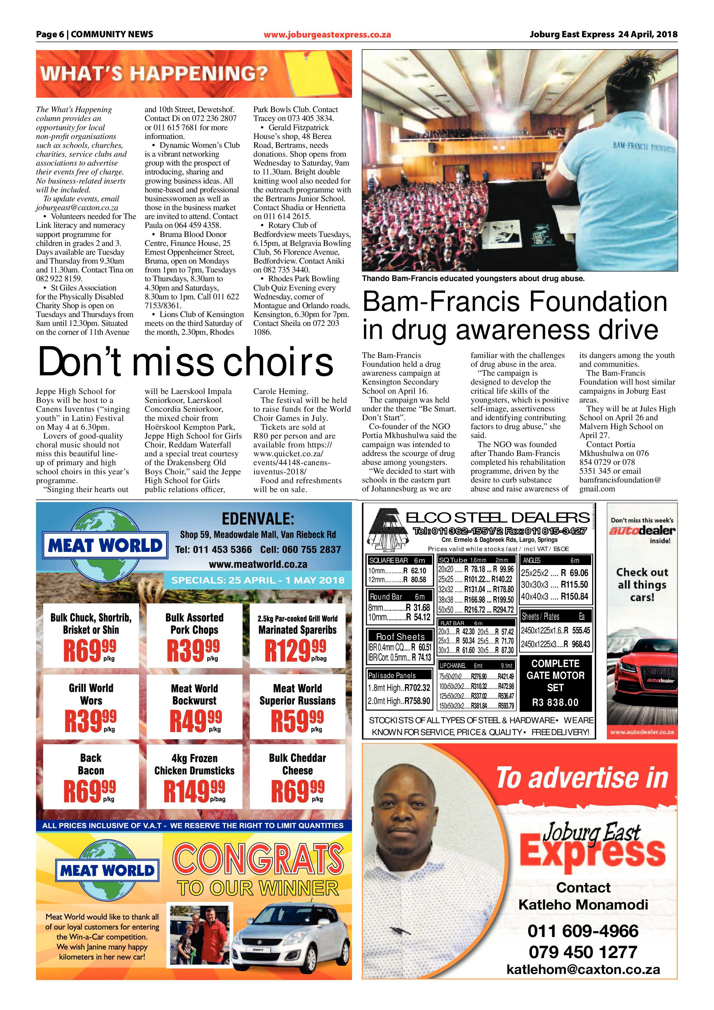 Joburg East Express 24 April 2018 page 6