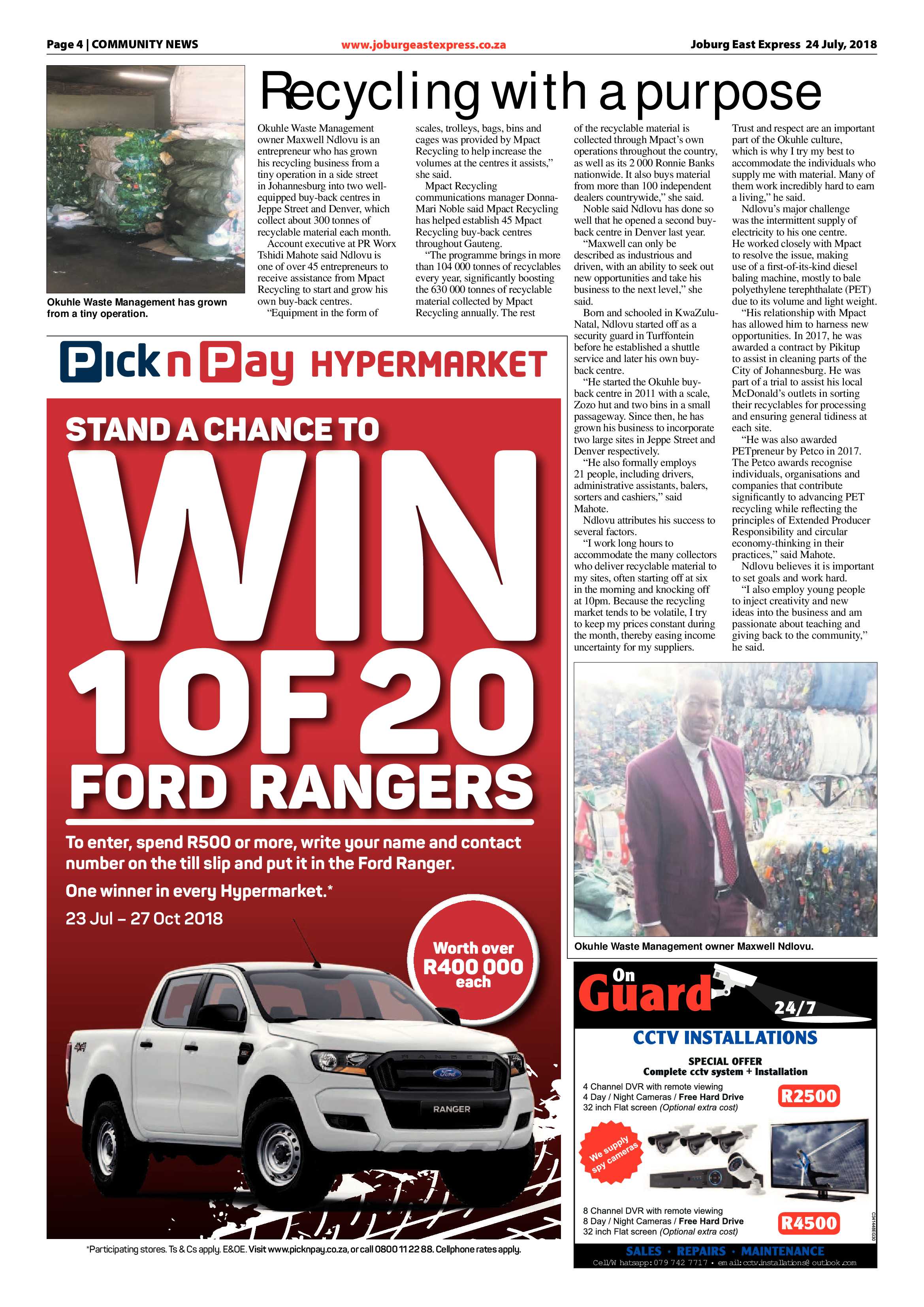 Joburg East Express 24 July 2018 page 4