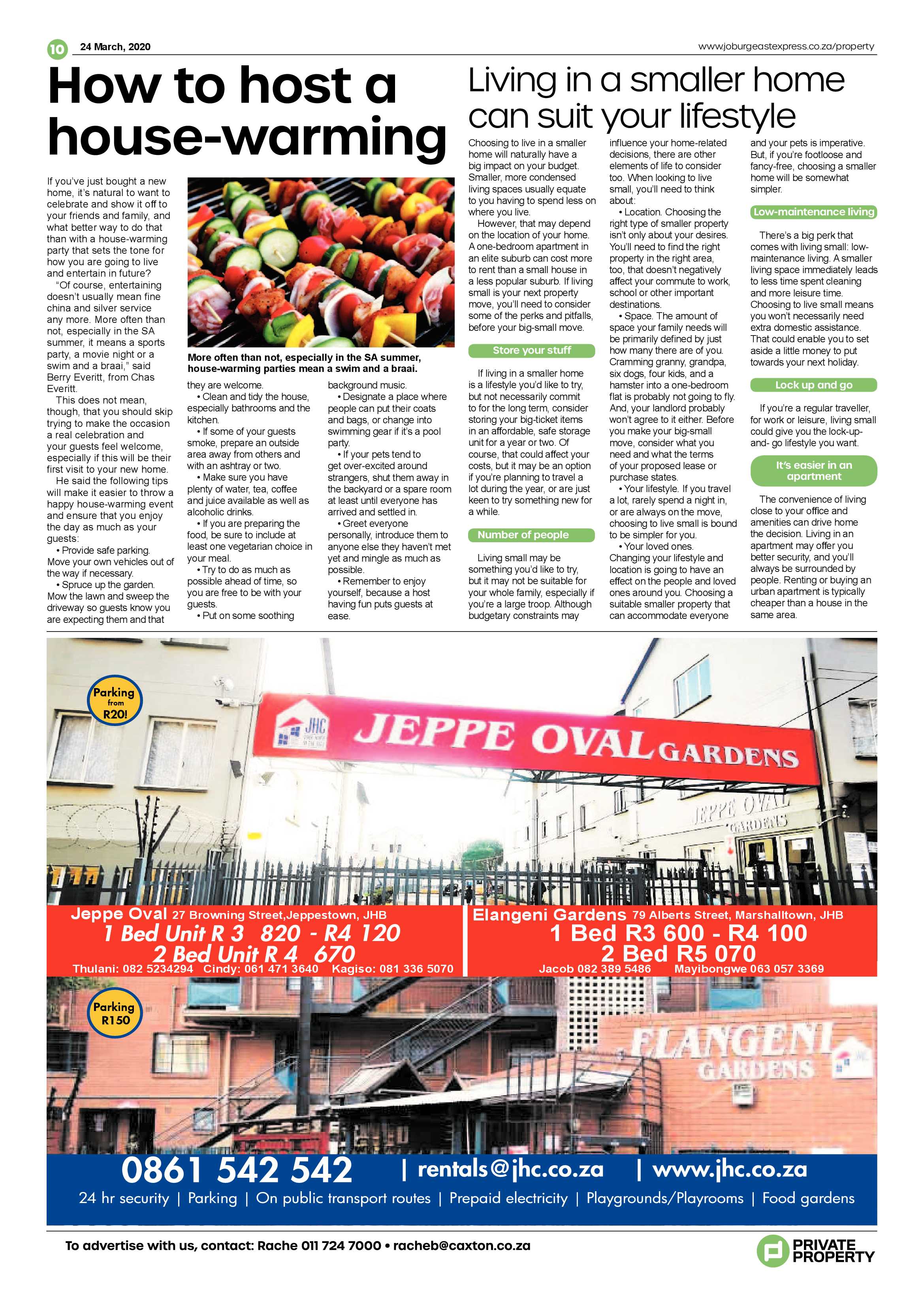 Joburg East Express 24 March 2020 page 10