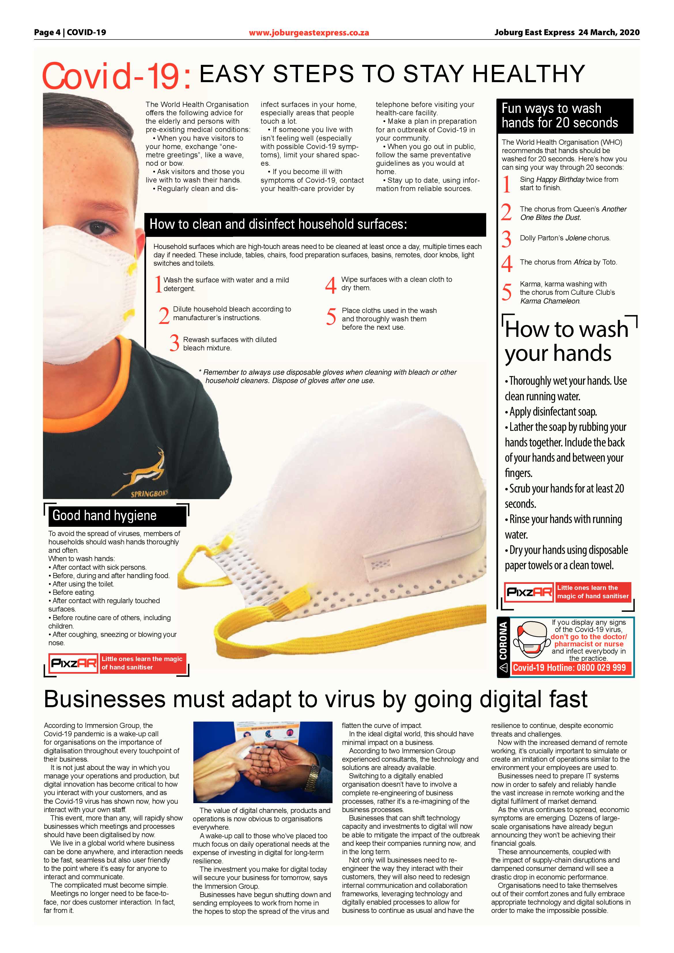 Joburg East Express 24 March 2020 page 4
