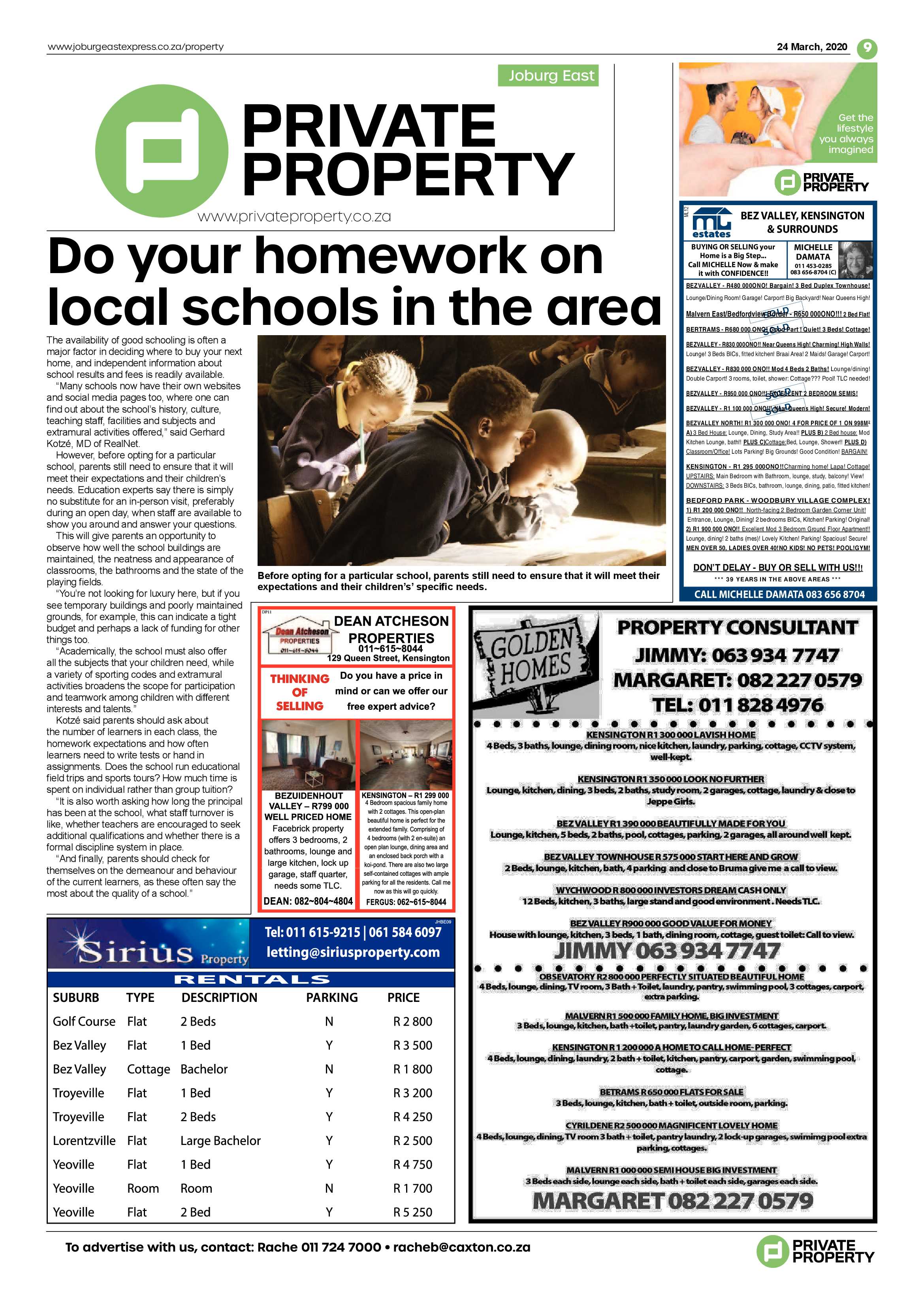 Joburg East Express 24 March 2020 page 9