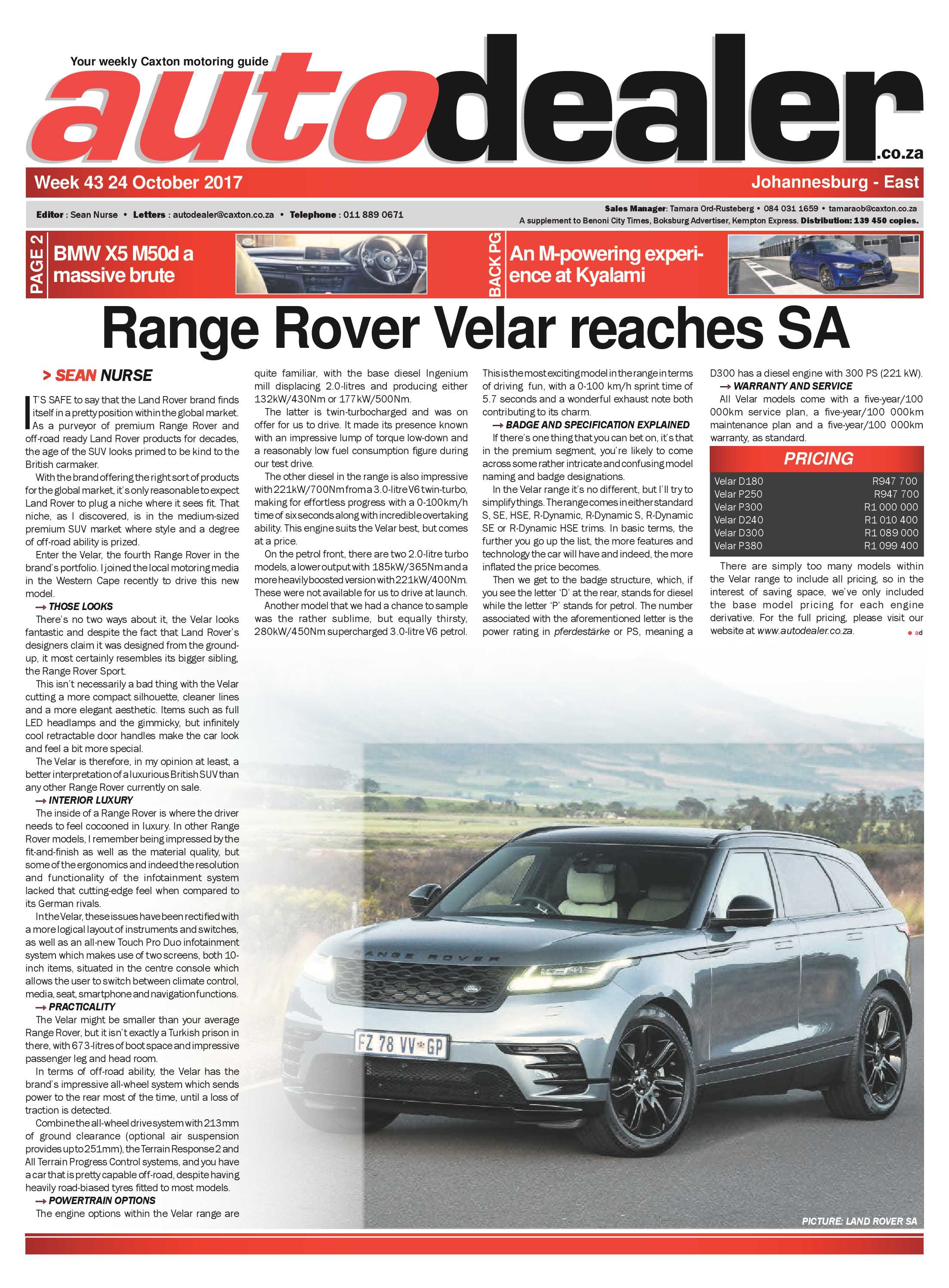 Joburg East Express 24 October 2017 page 17