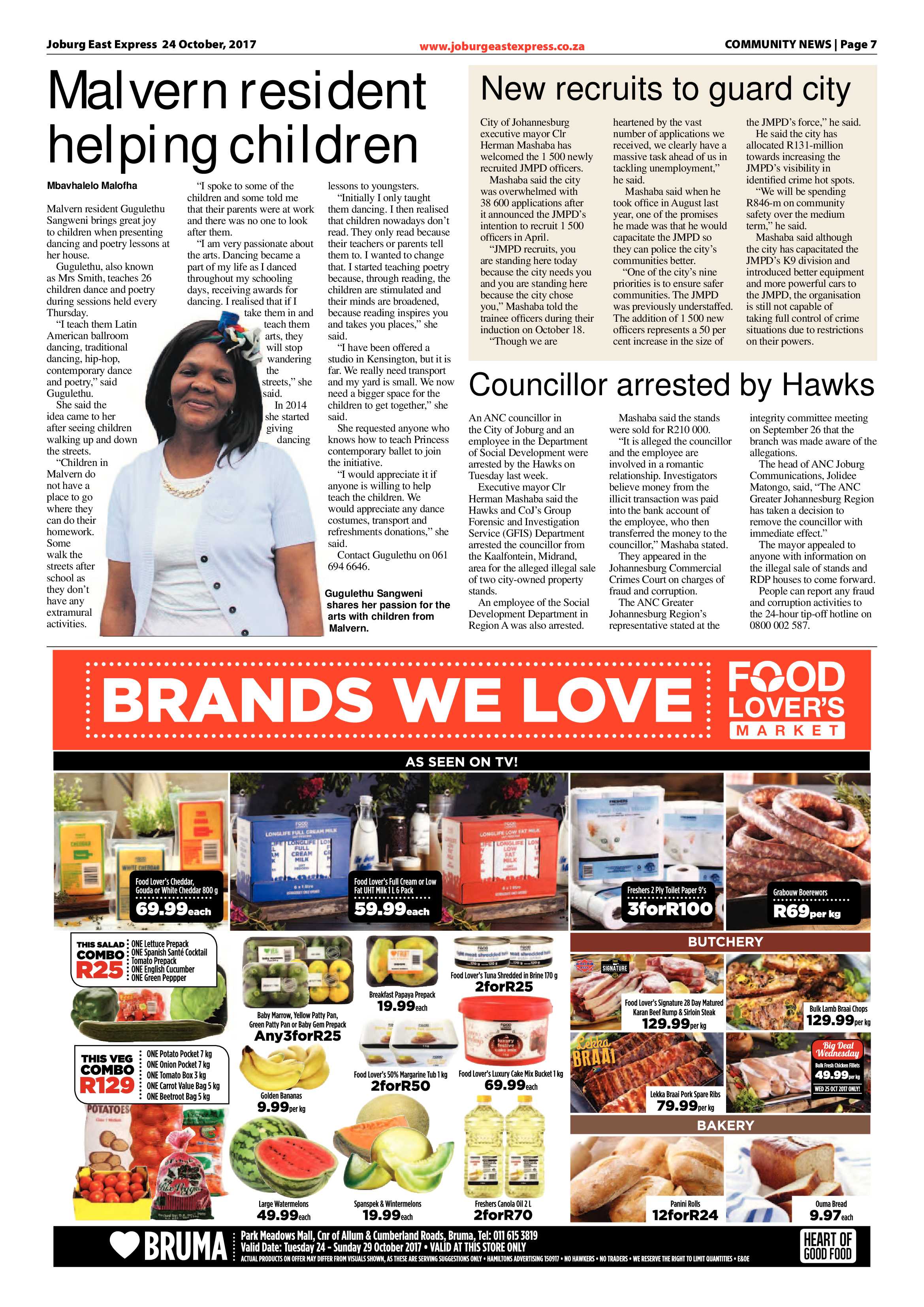 Joburg East Express 24 October 2017 page 7