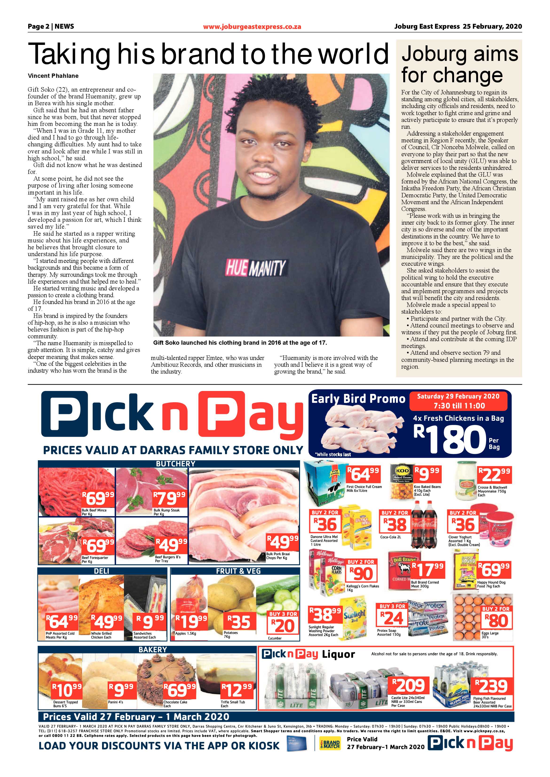 Joburg East Express 25 February 2020 page 2