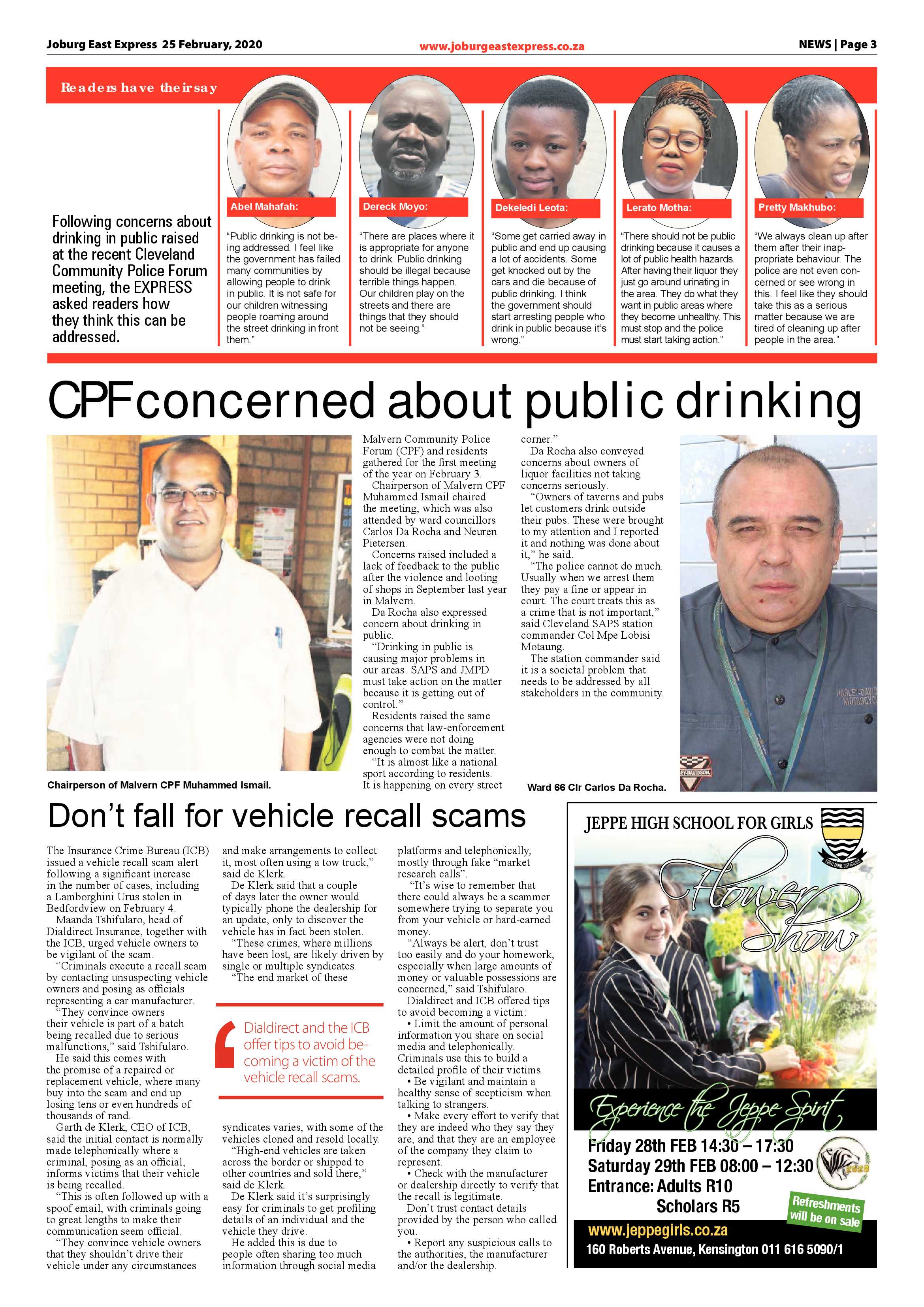 Joburg East Express 25 February 2020 page 3