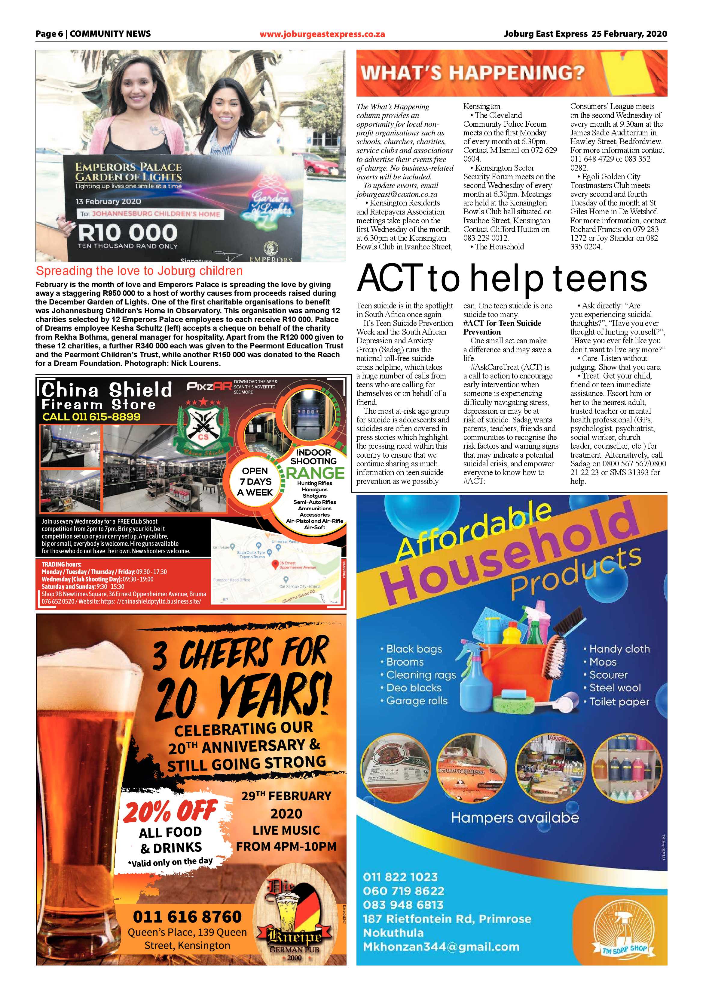 Joburg East Express 25 February 2020 page 6
