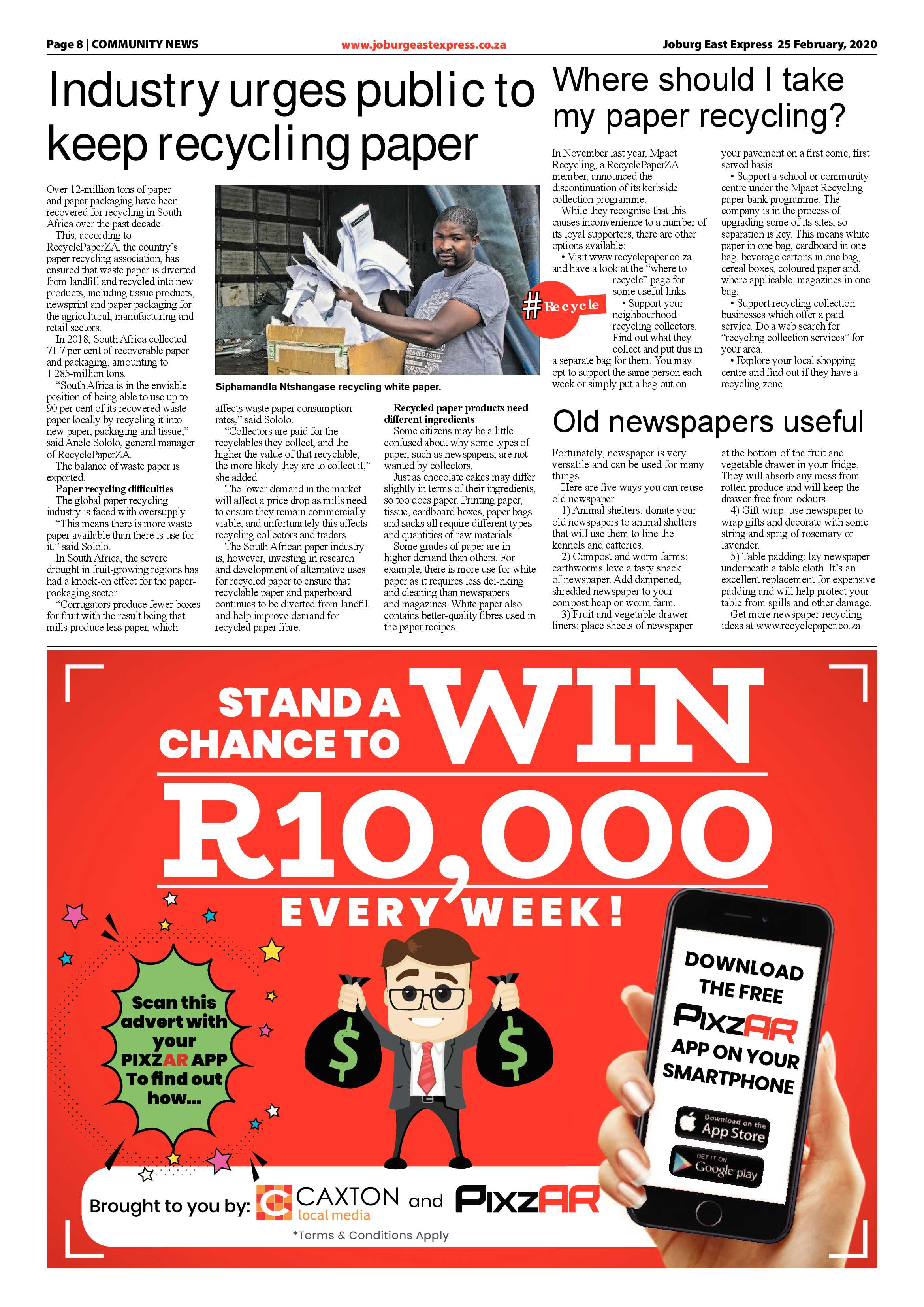 Joburg East Express 25 February 2020 page 8