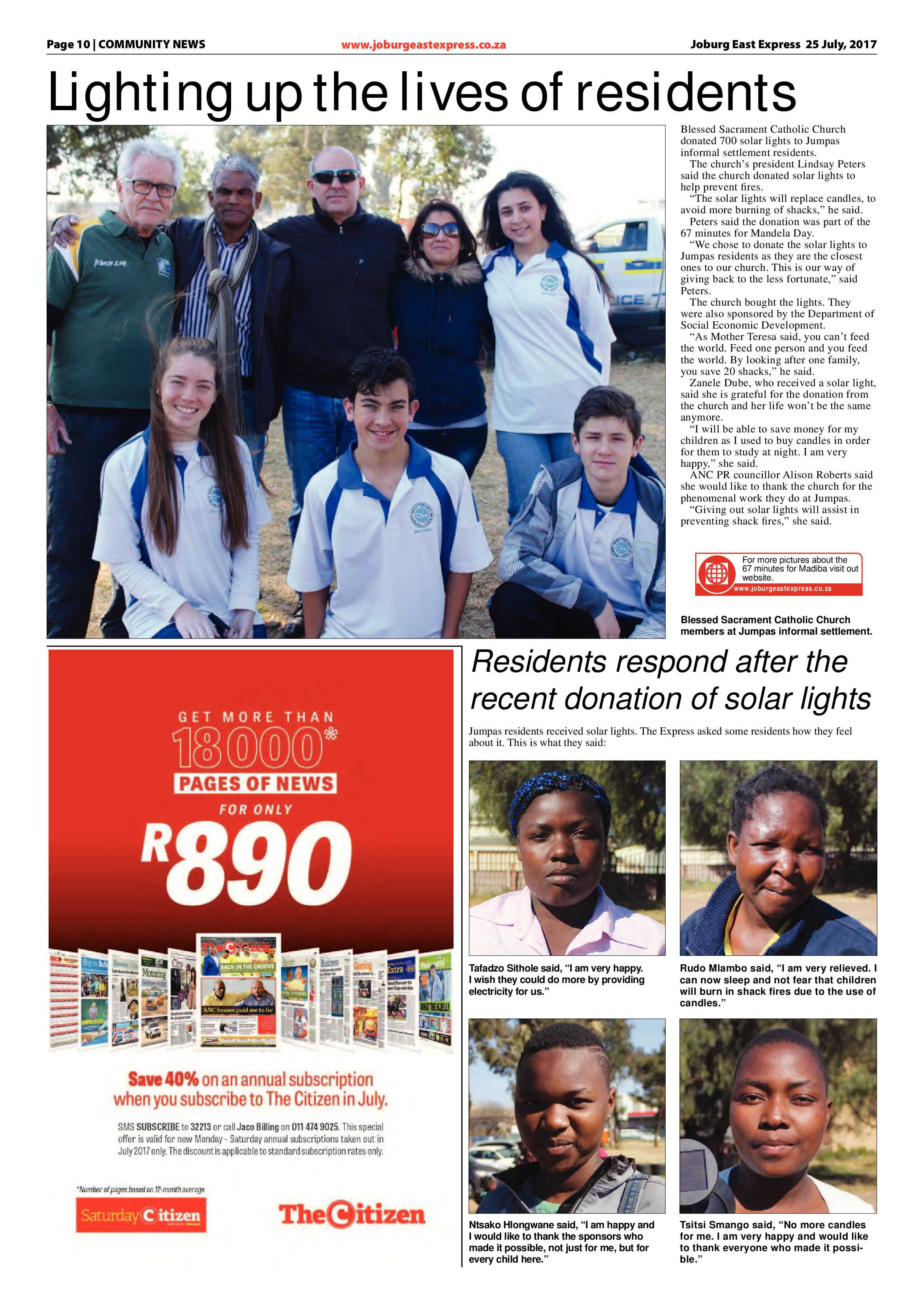 Joburg East Express 25 July 2017 page 10
