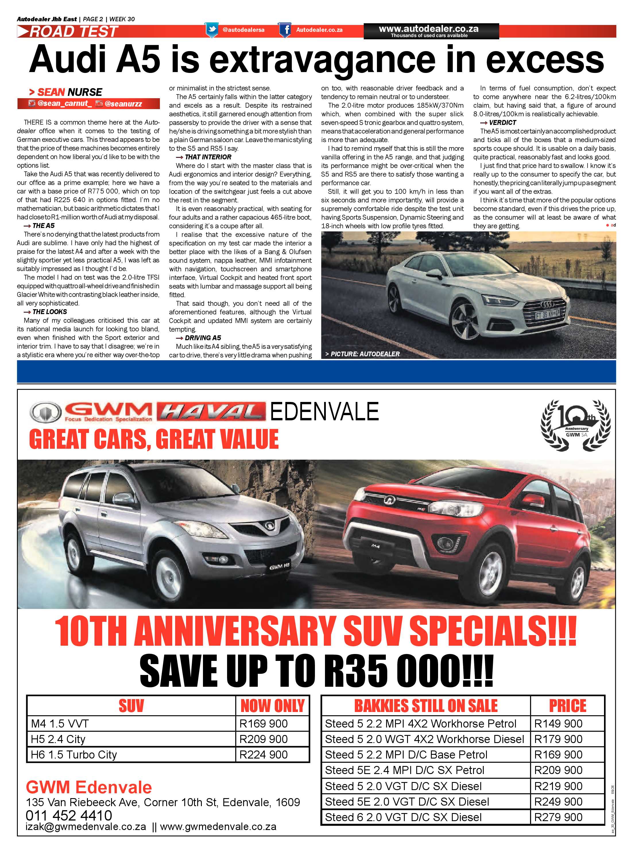 Joburg East Express 25 July 2017 page 18