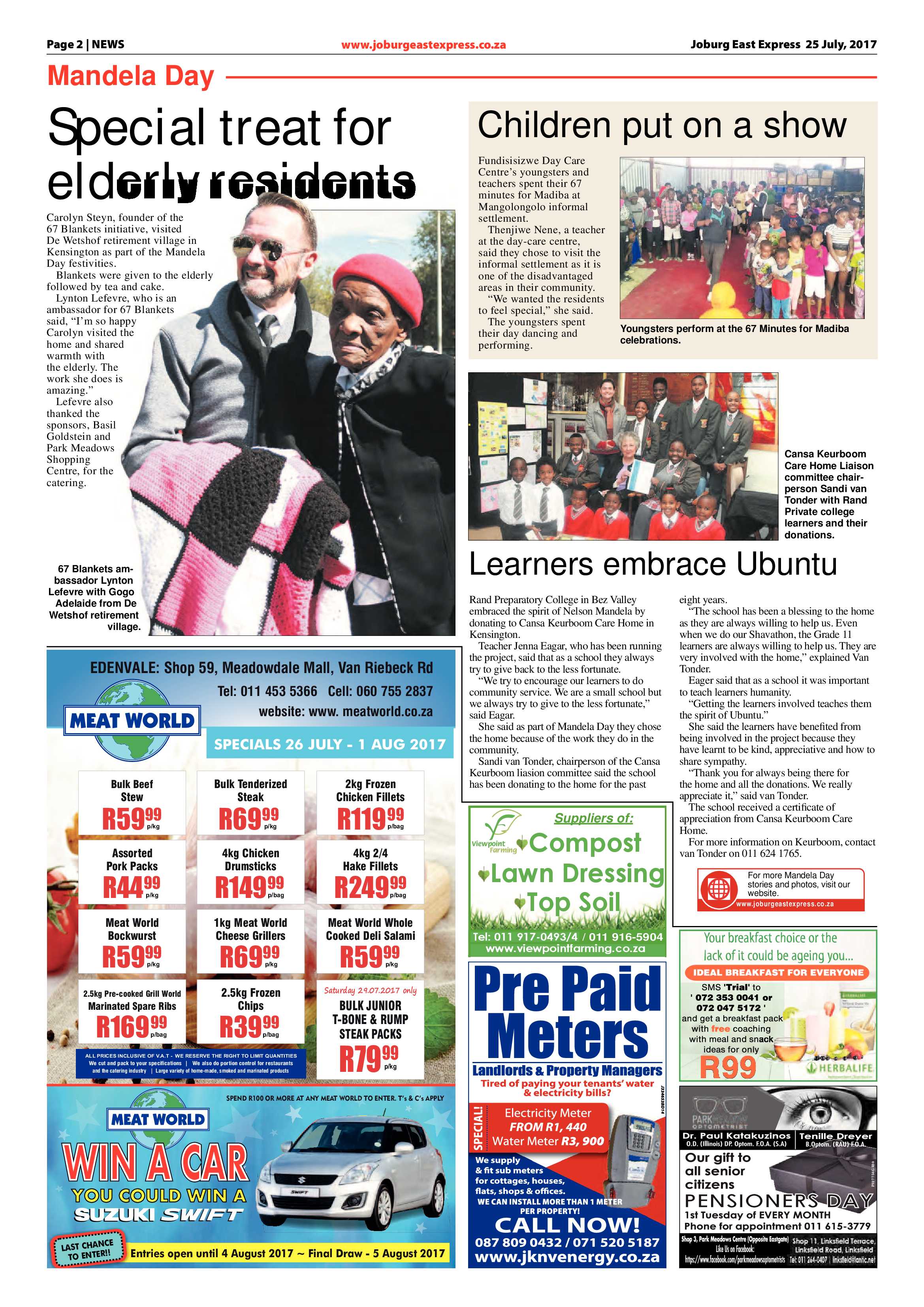 Joburg East Express 25 July 2017 page 2