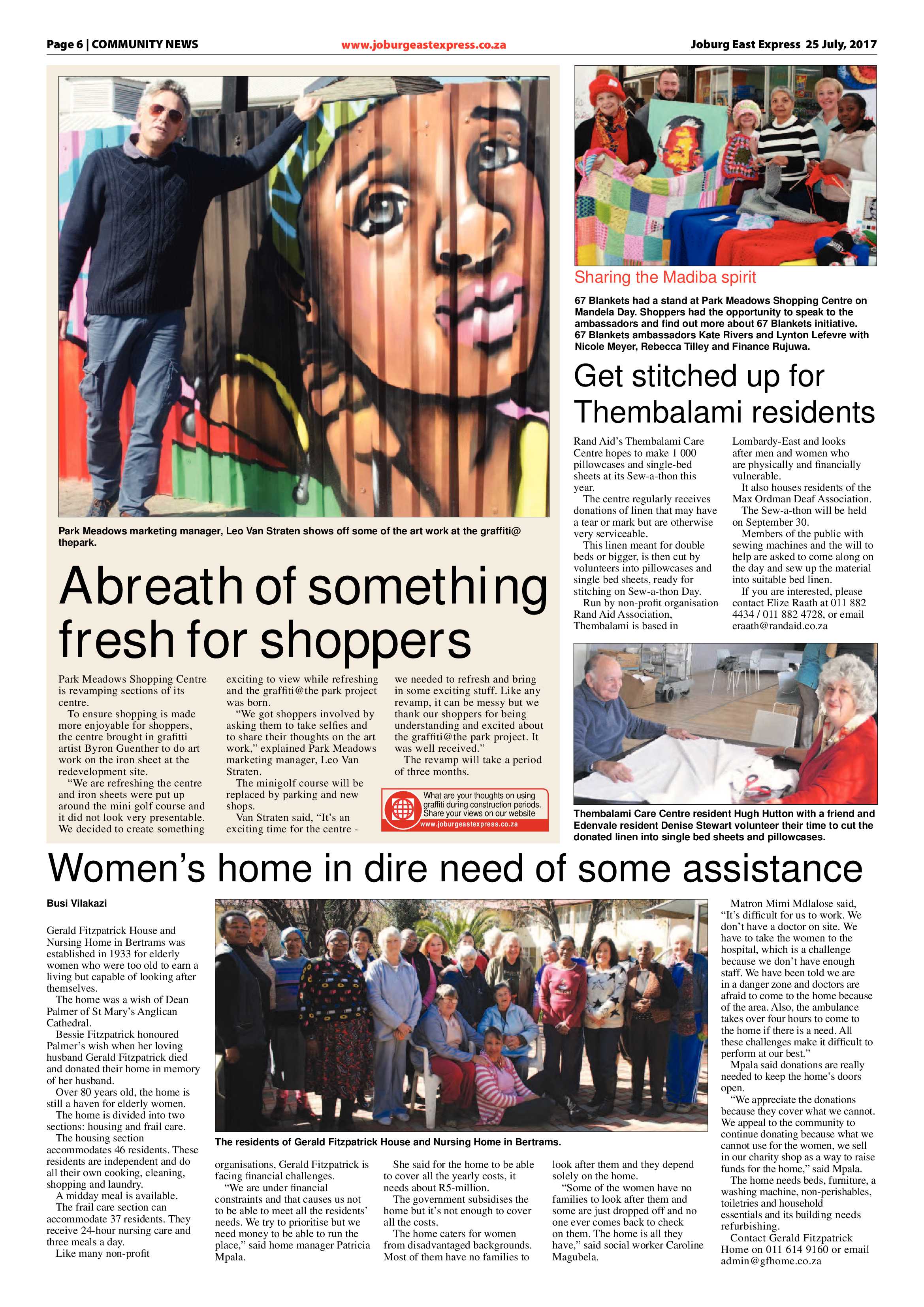 Joburg East Express 25 July 2017 page 6