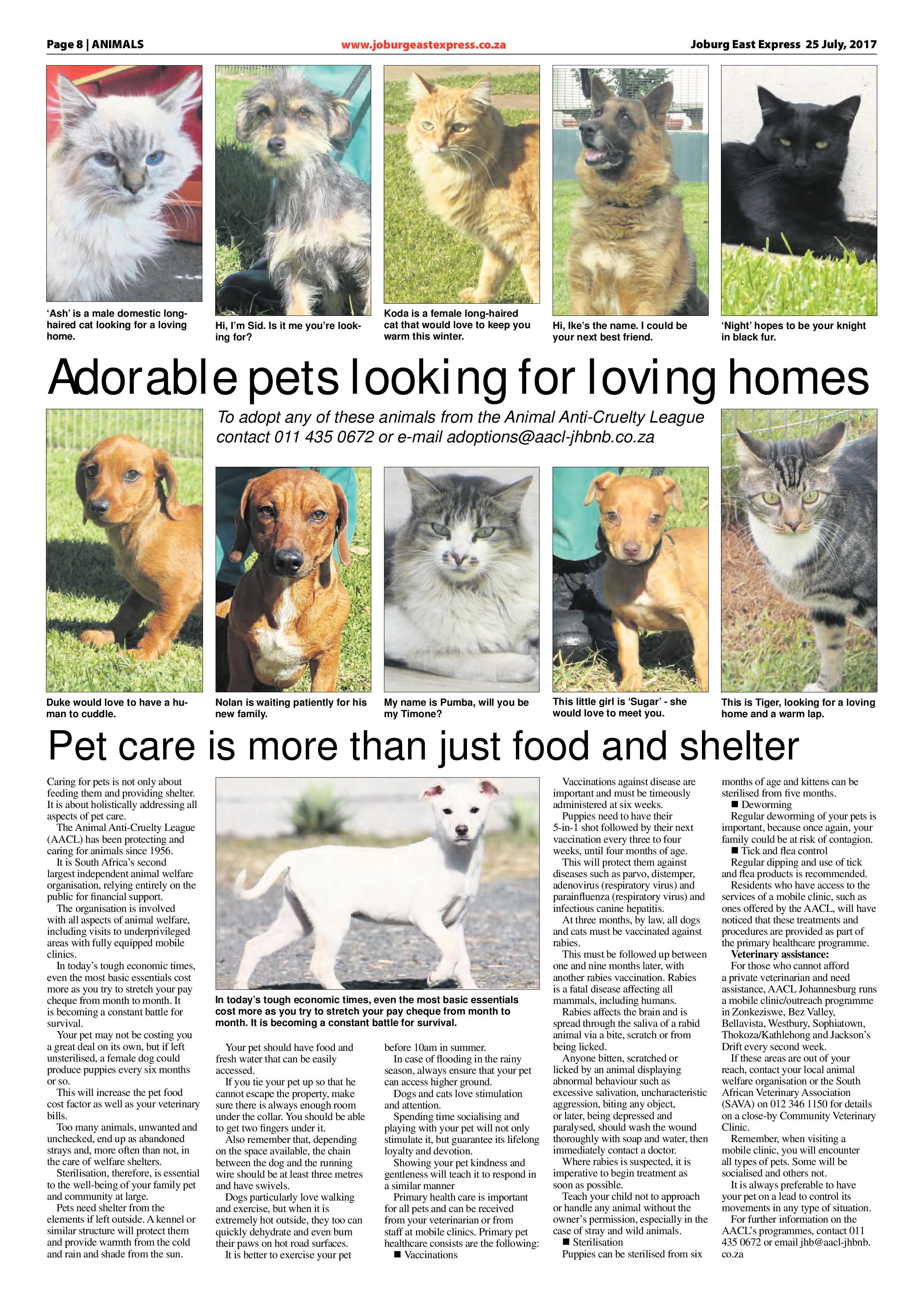 Joburg East Express 25 July 2017 page 8