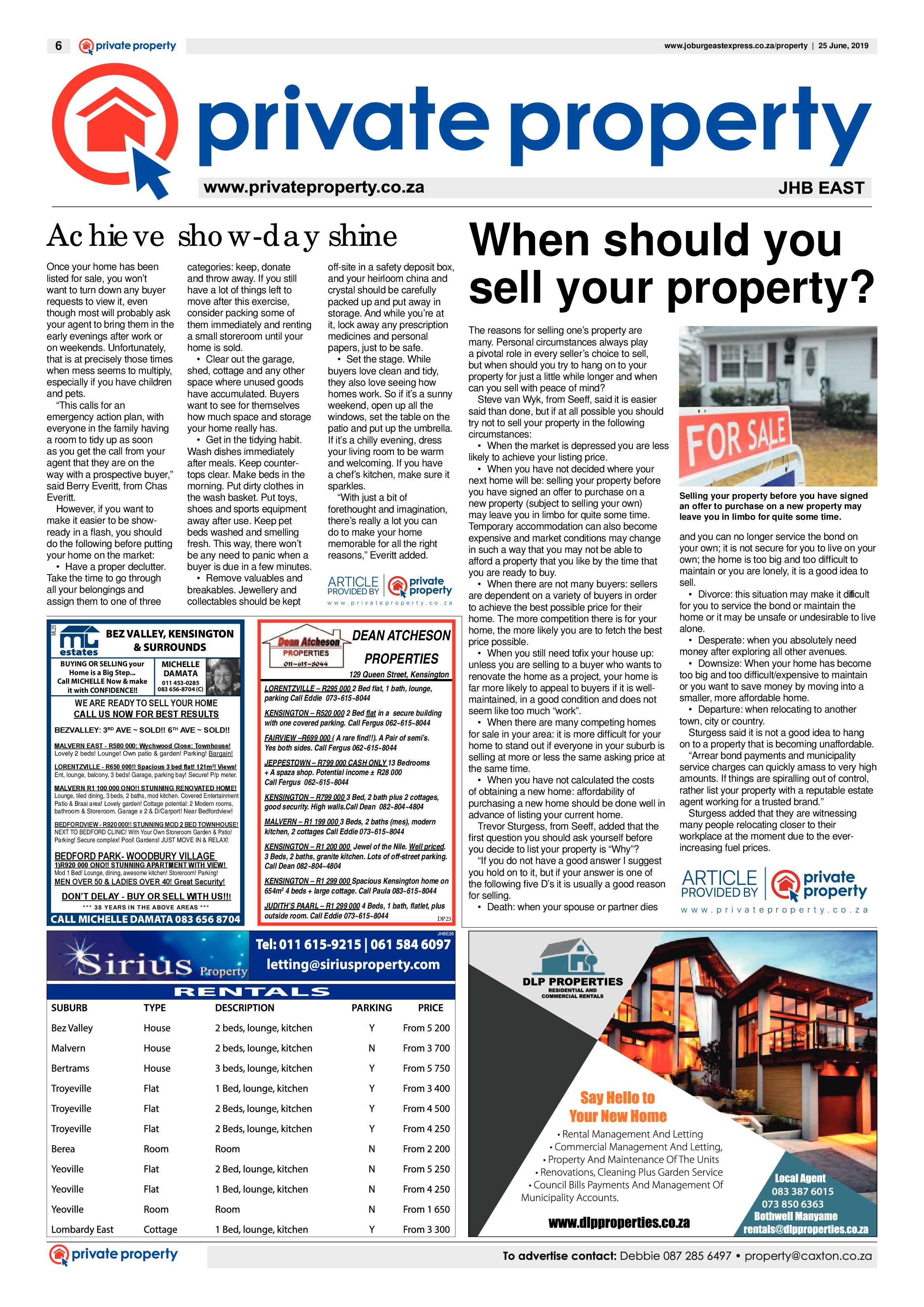 Joburg East Express 25 June 2019 page 6