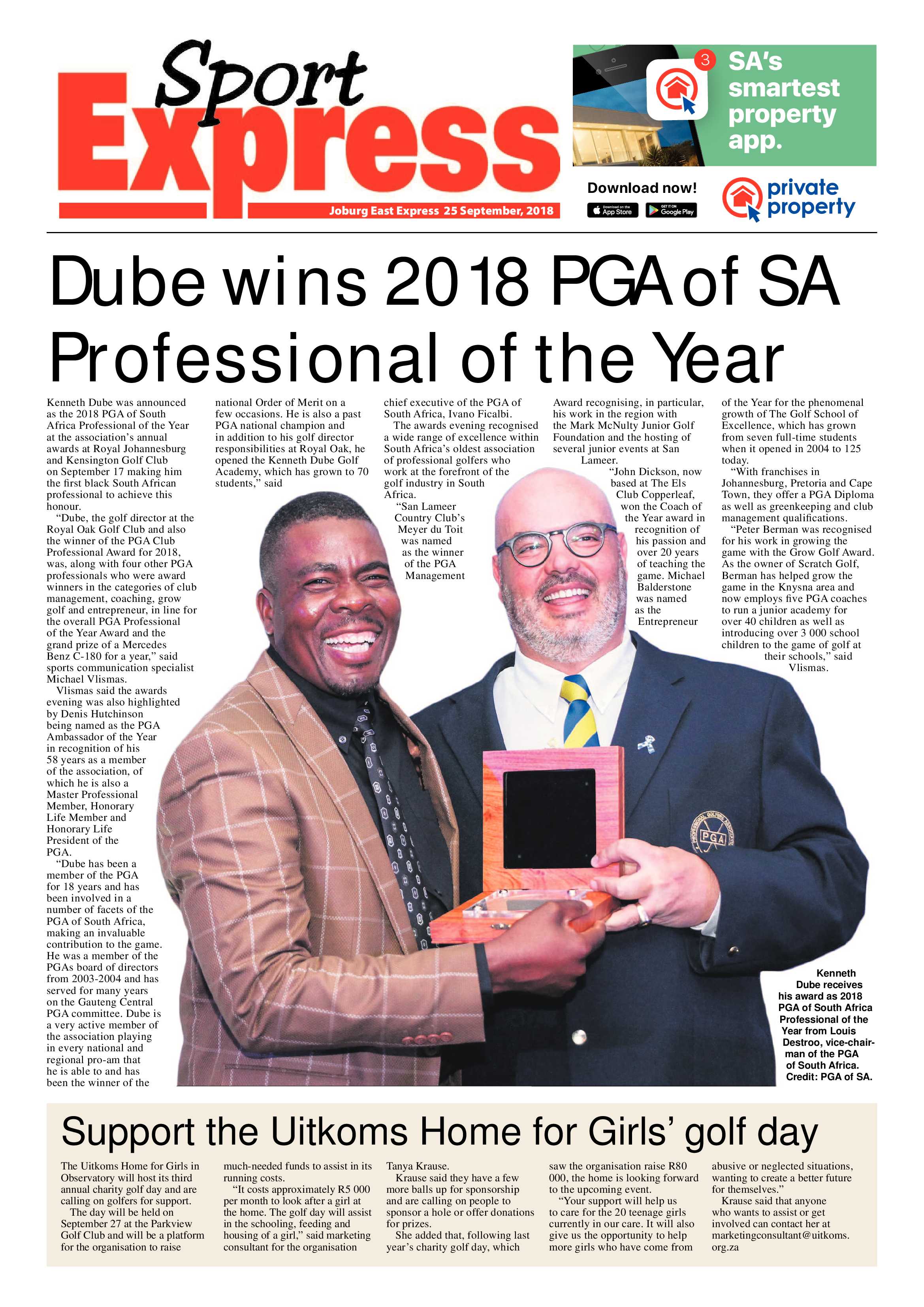 Joburg East Express 25 September 2018 page 12