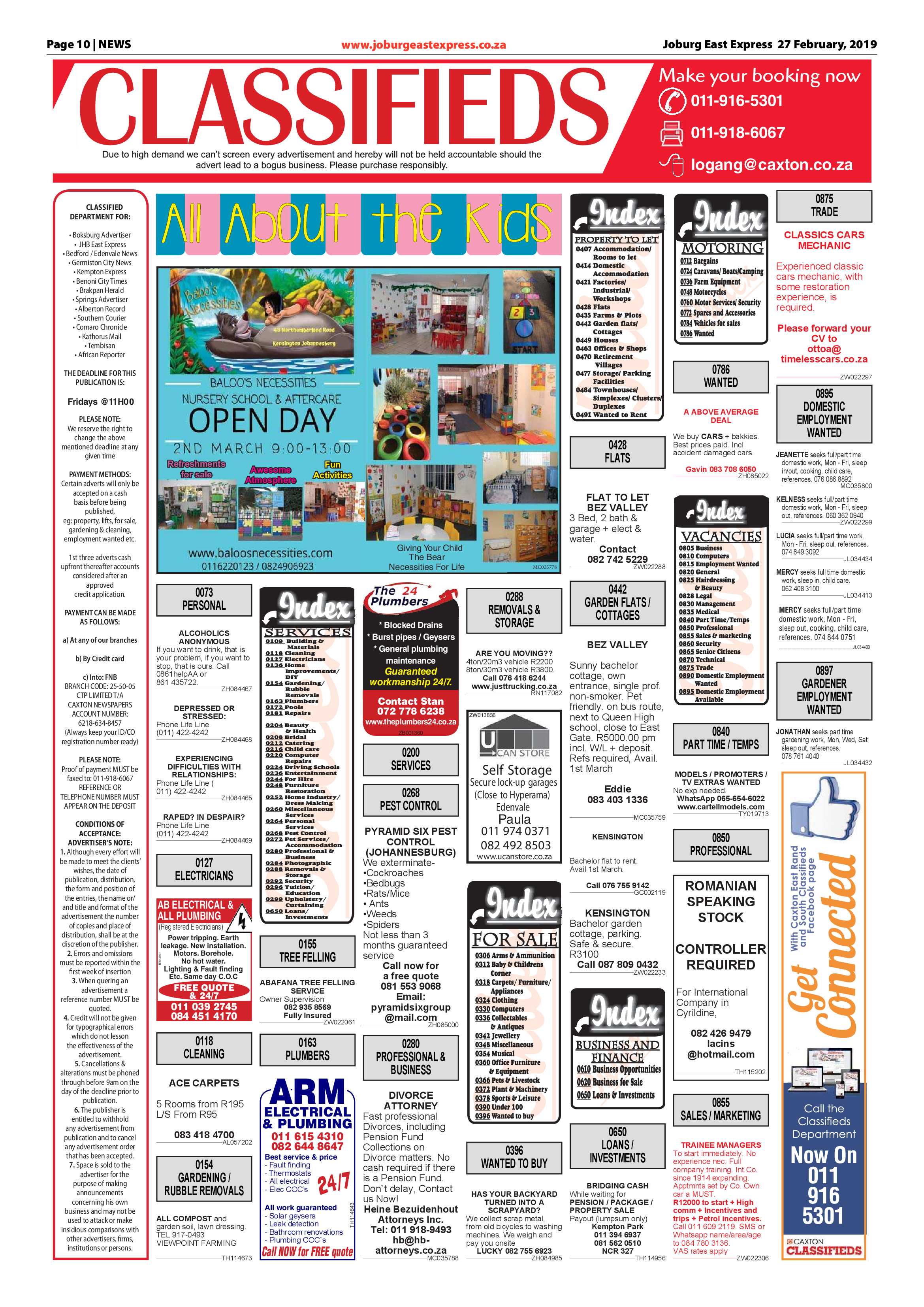 Joburg East Express 26 February 2019 page 10