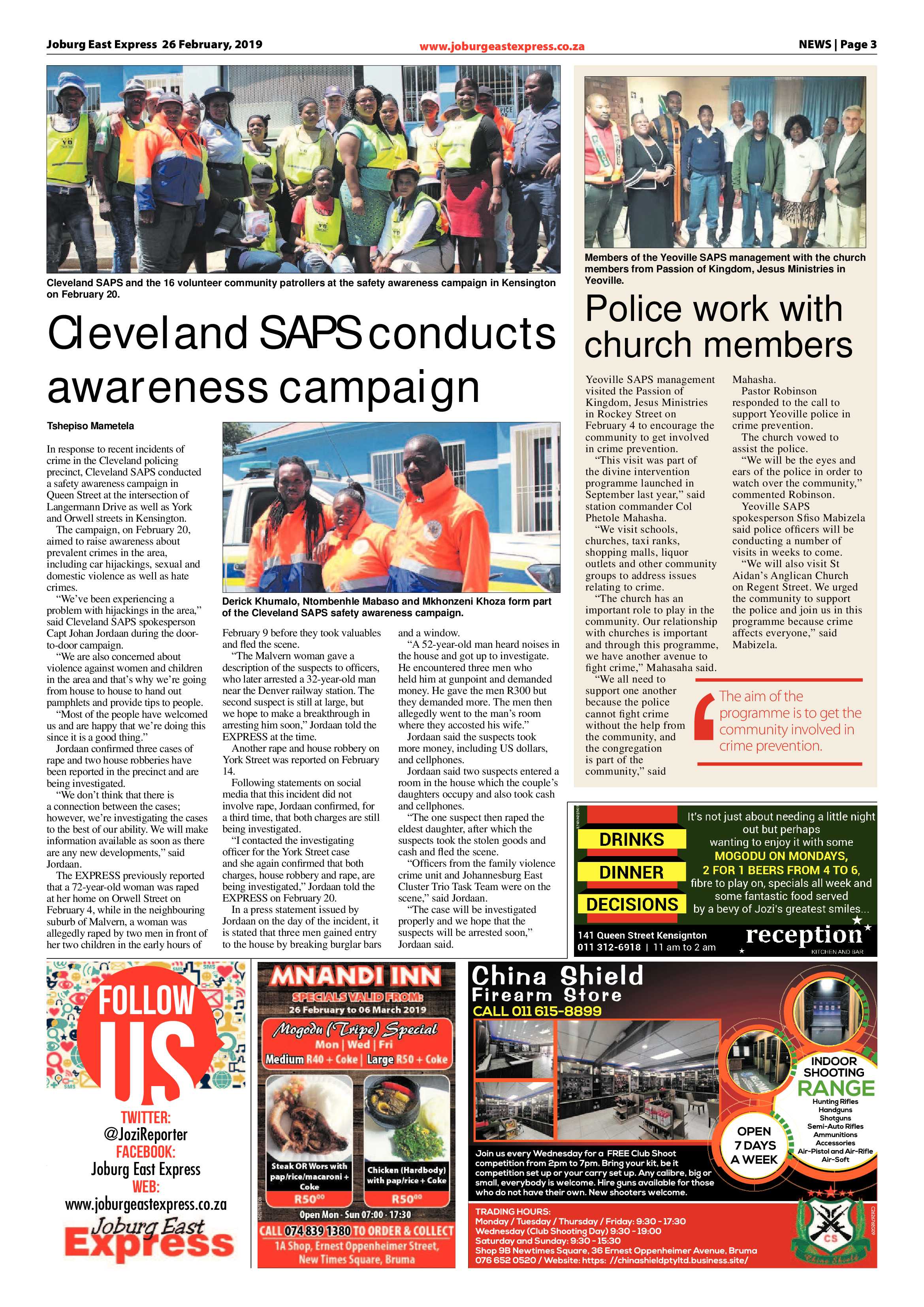 Joburg East Express 26 February 2019 page 3