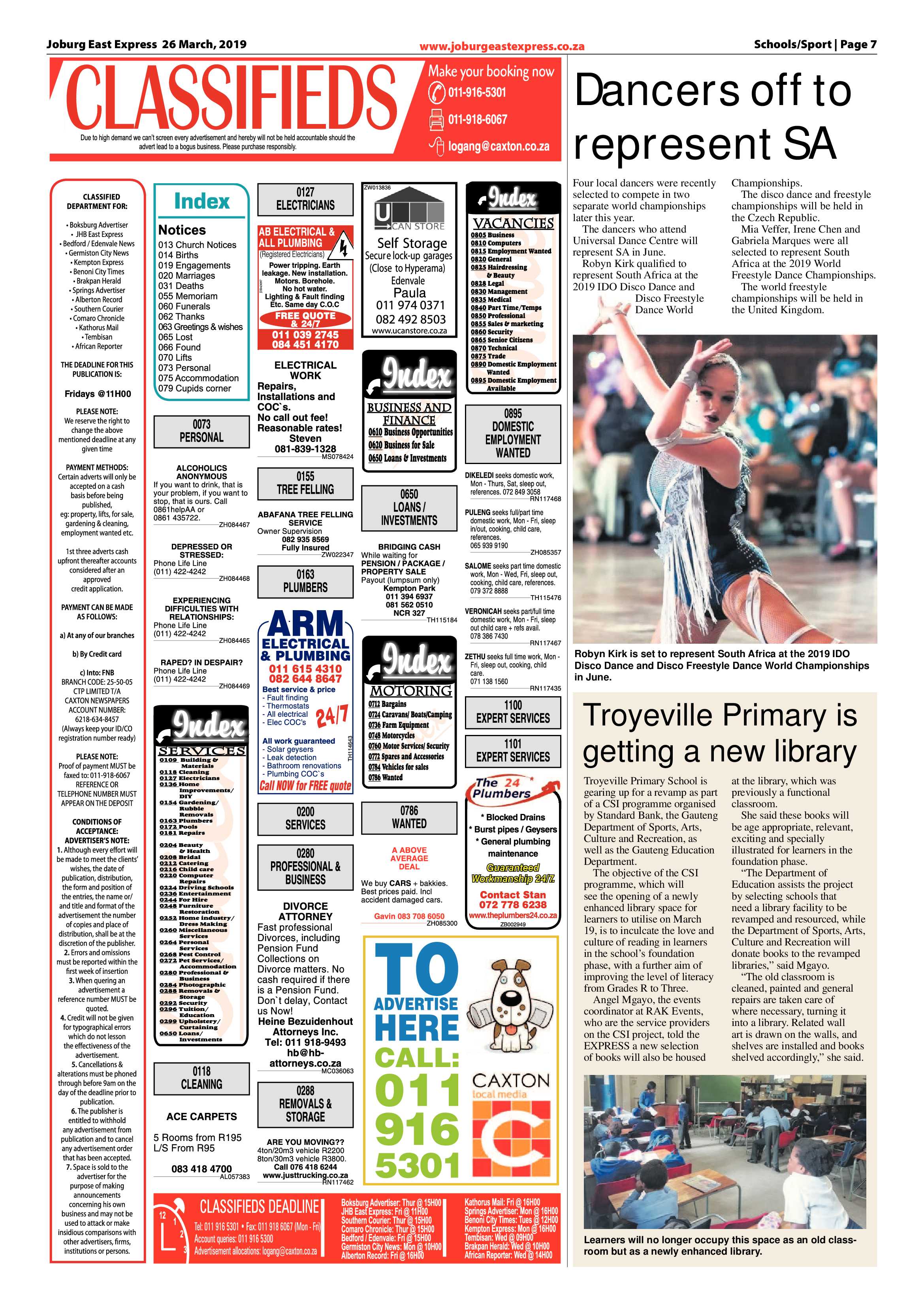 Joburg East Express 26 March 2019 page 7