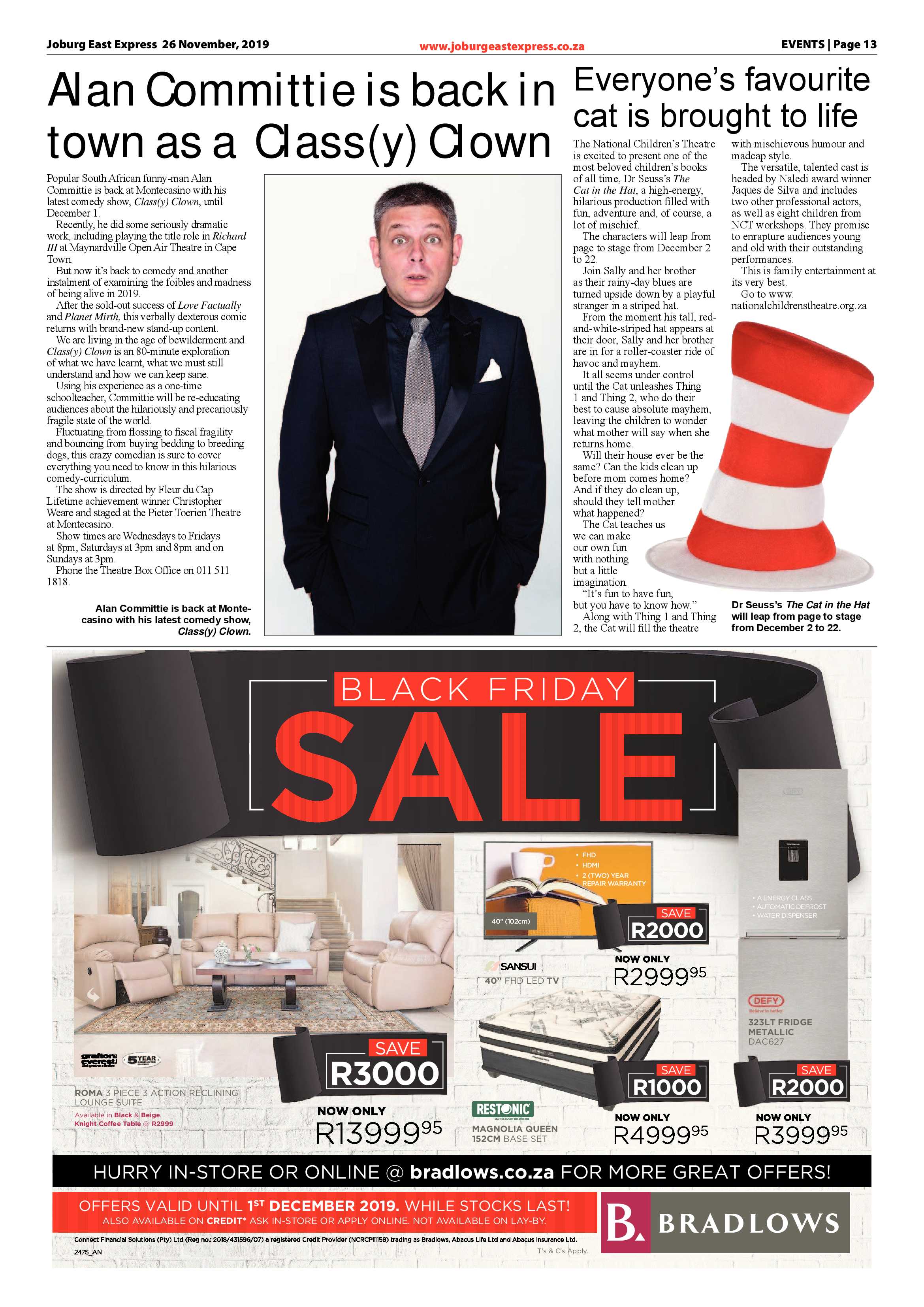 Joburg East Express 26 November 2019 page 13
