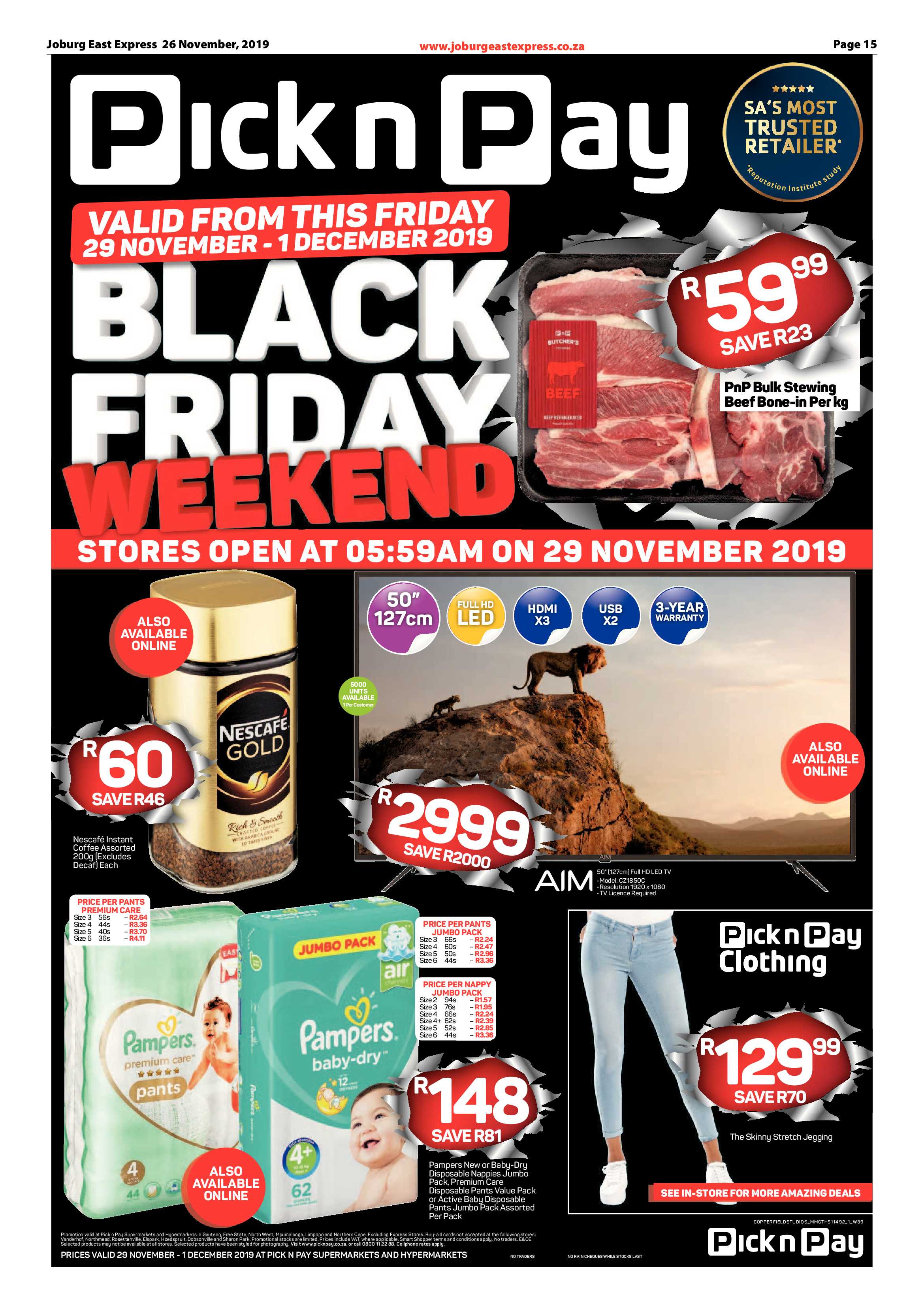 Joburg East Express 26 November 2019 page 15