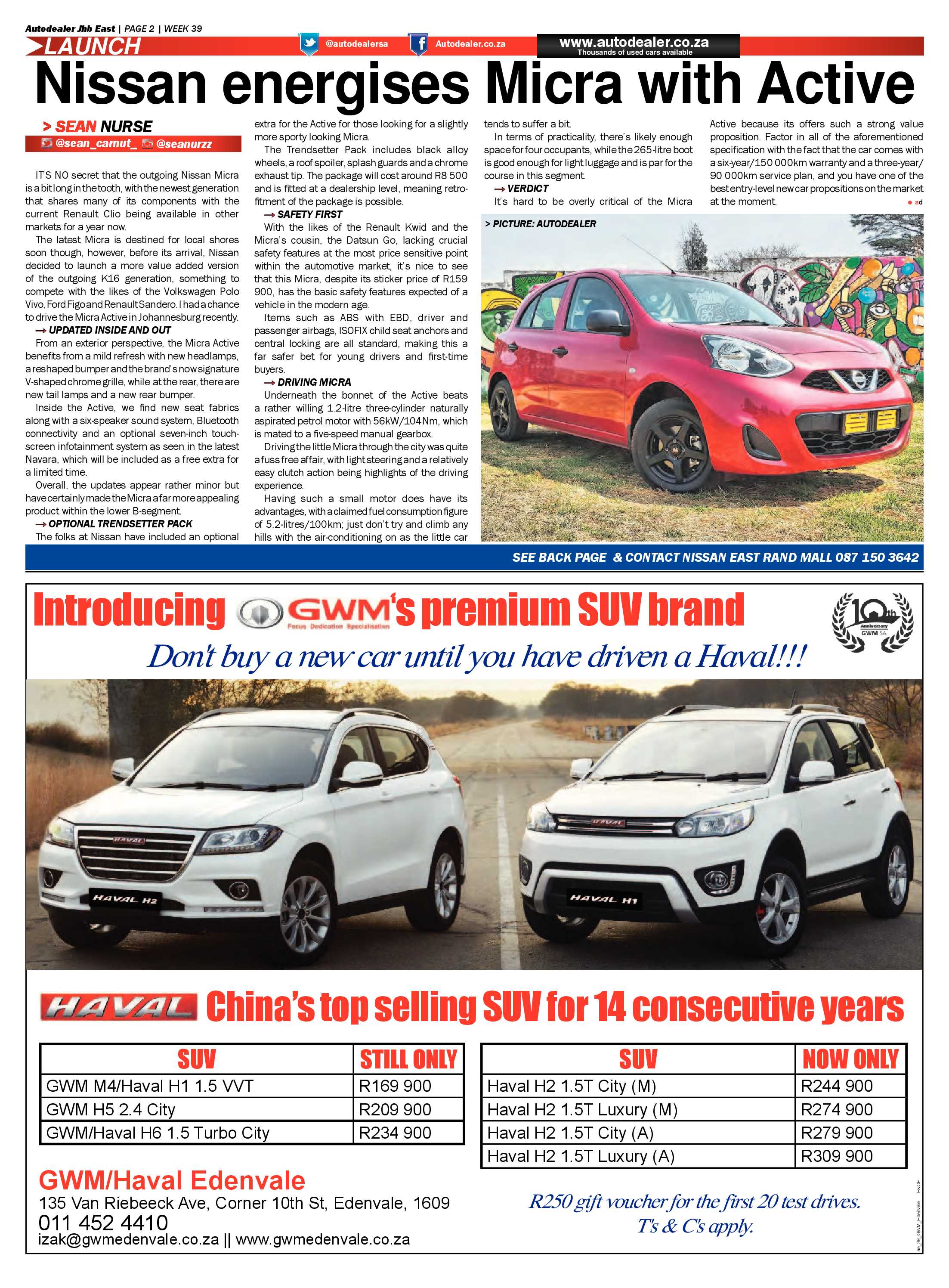 Joburg East Express 26 September 2017 page 18