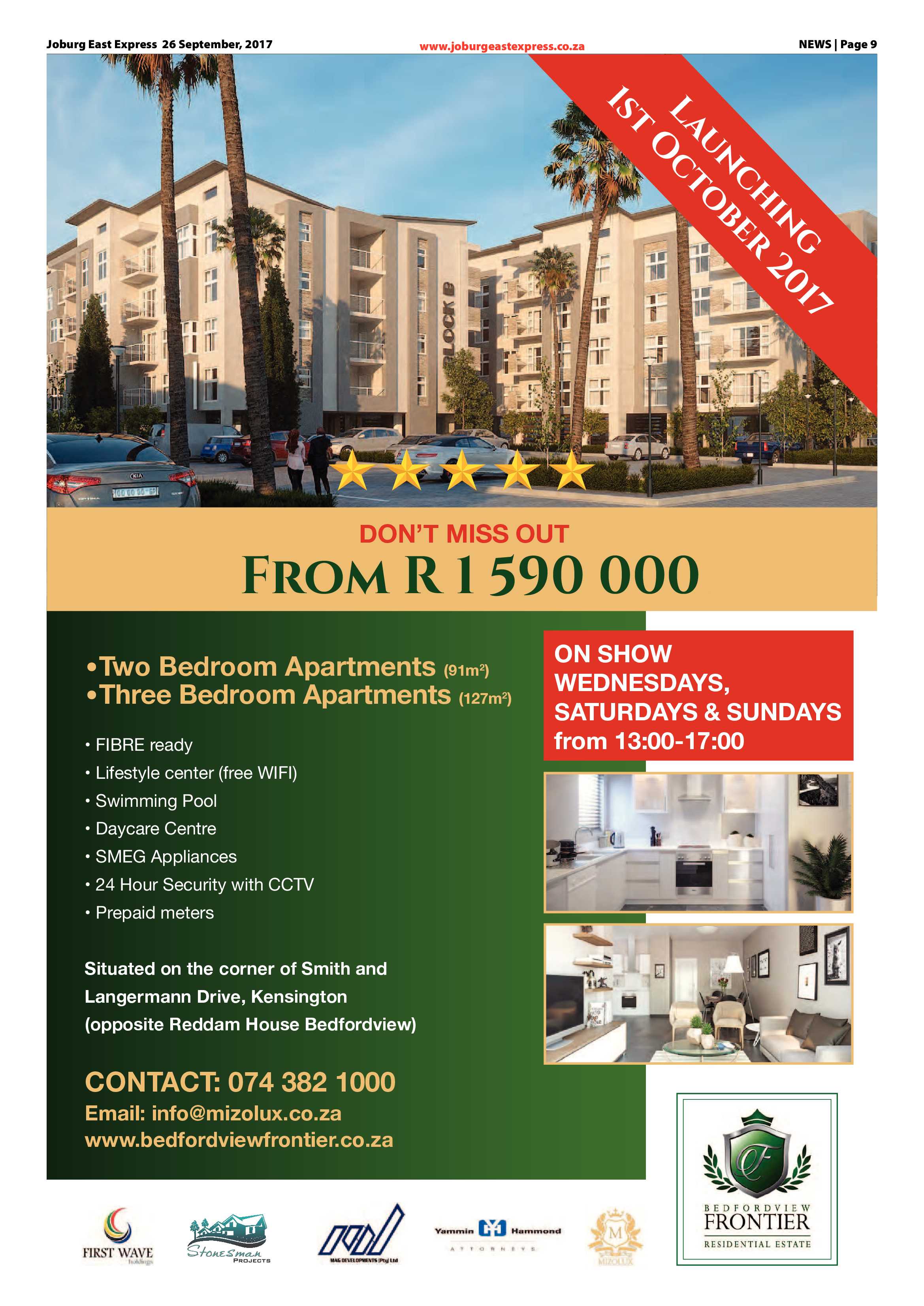 Joburg East Express 26 September 2017 page 9