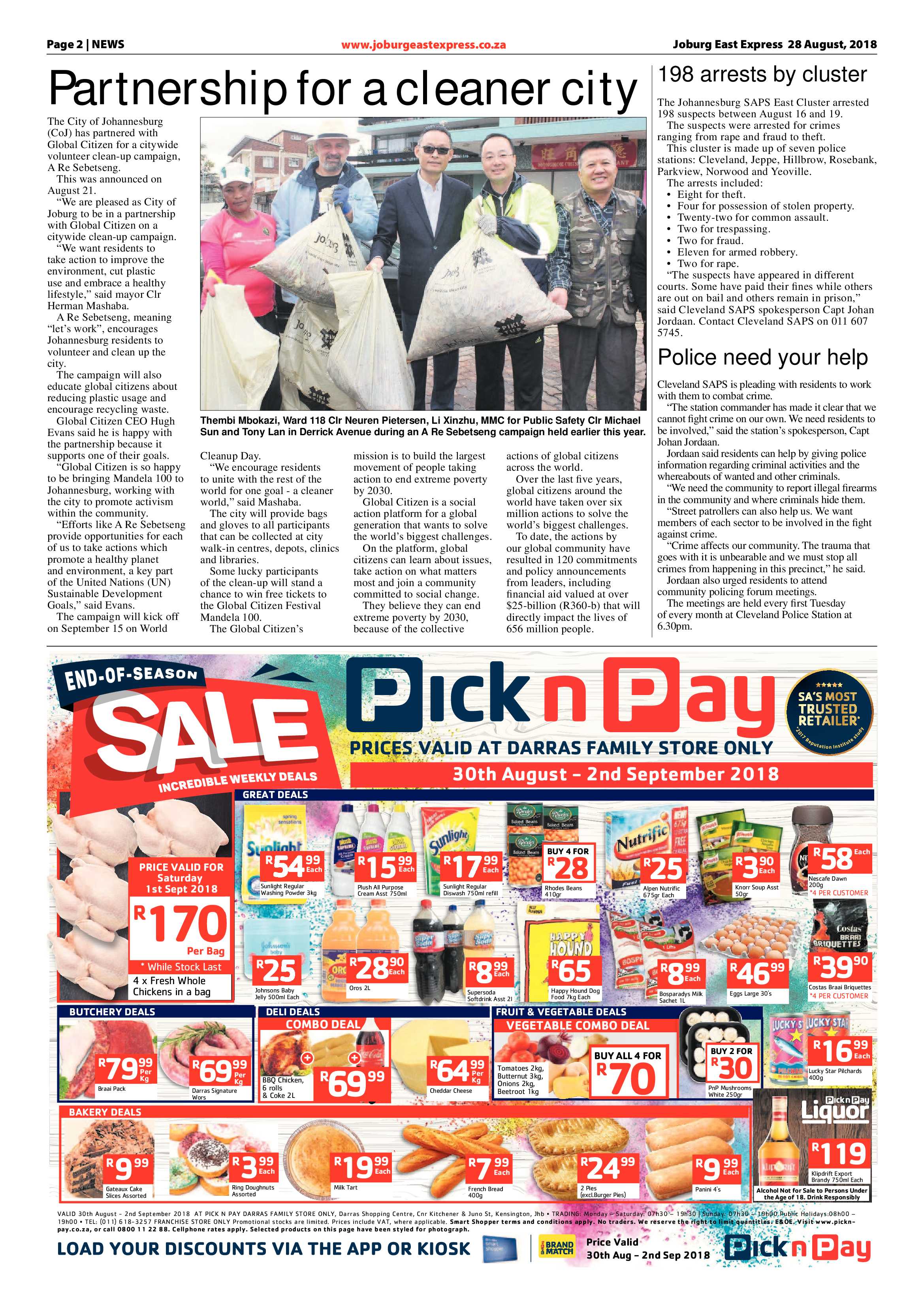 Joburg East Express 28 August 2018 page 2