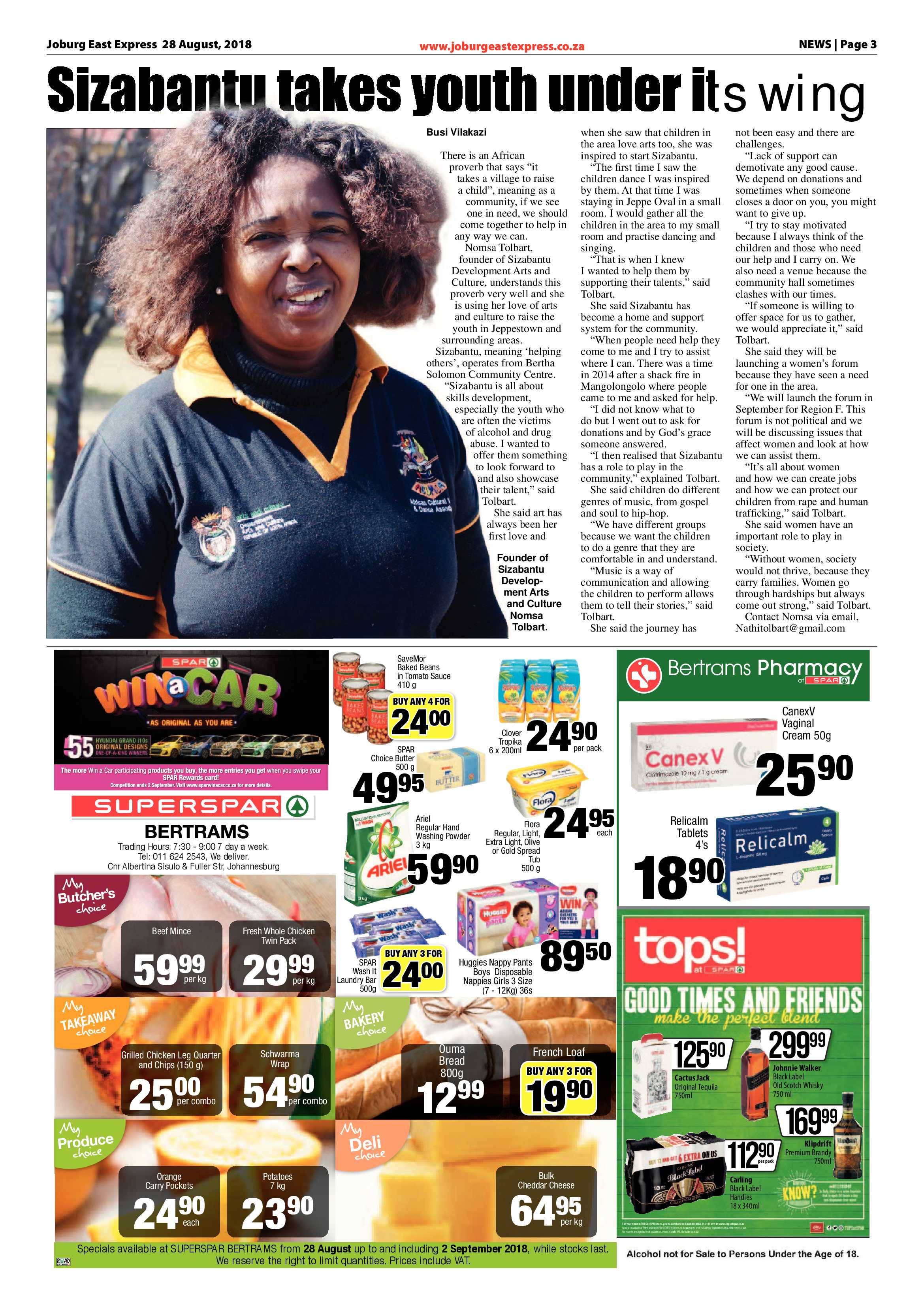 Joburg East Express 28 August 2018 page 3