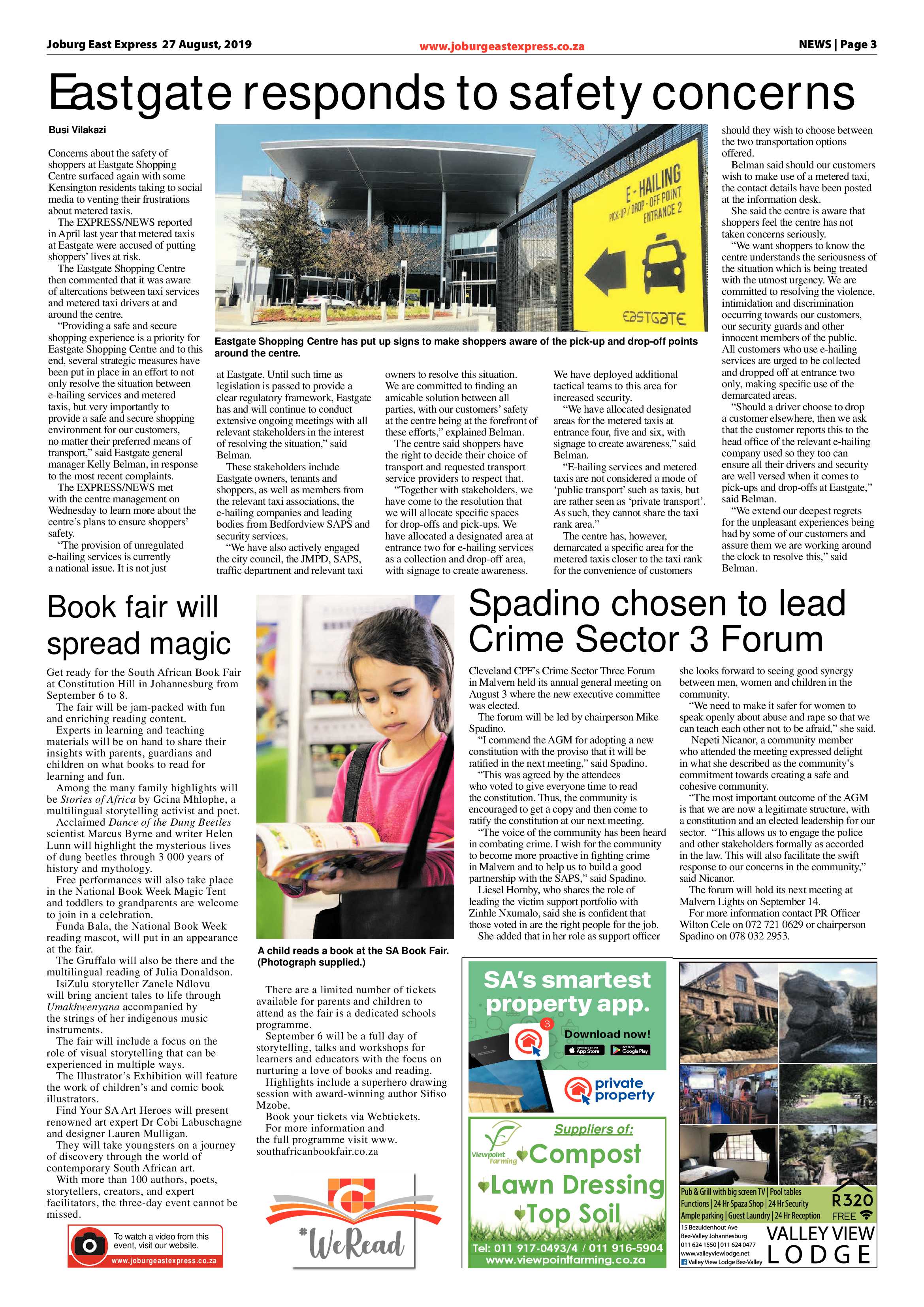 Joburg East Express 27 August 2019 page 3