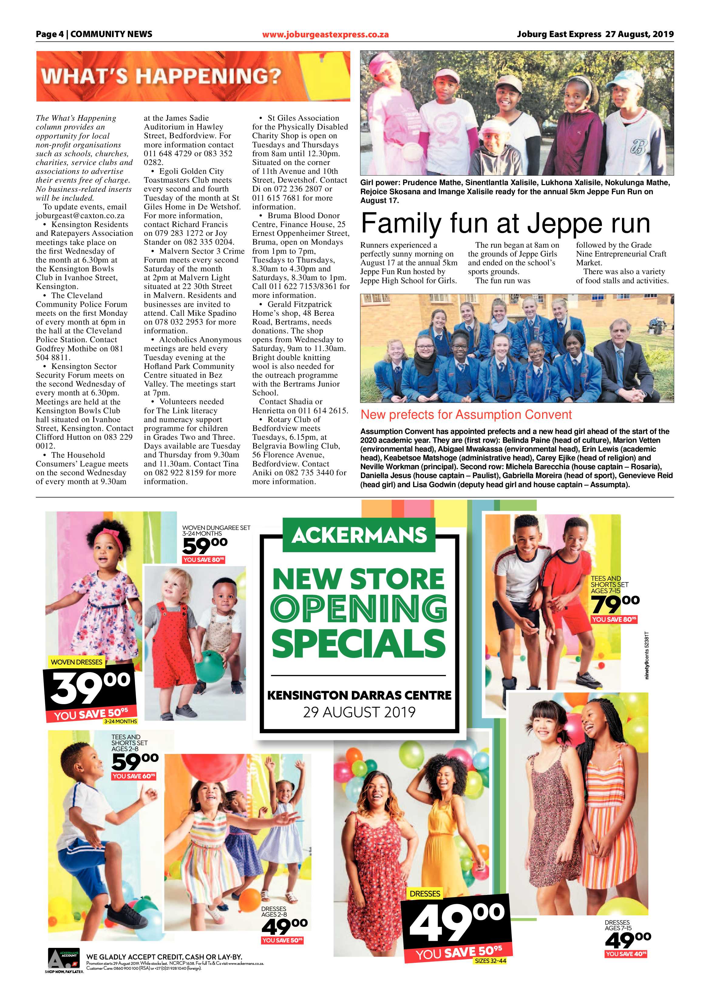 Joburg East Express 27 August 2019 page 4