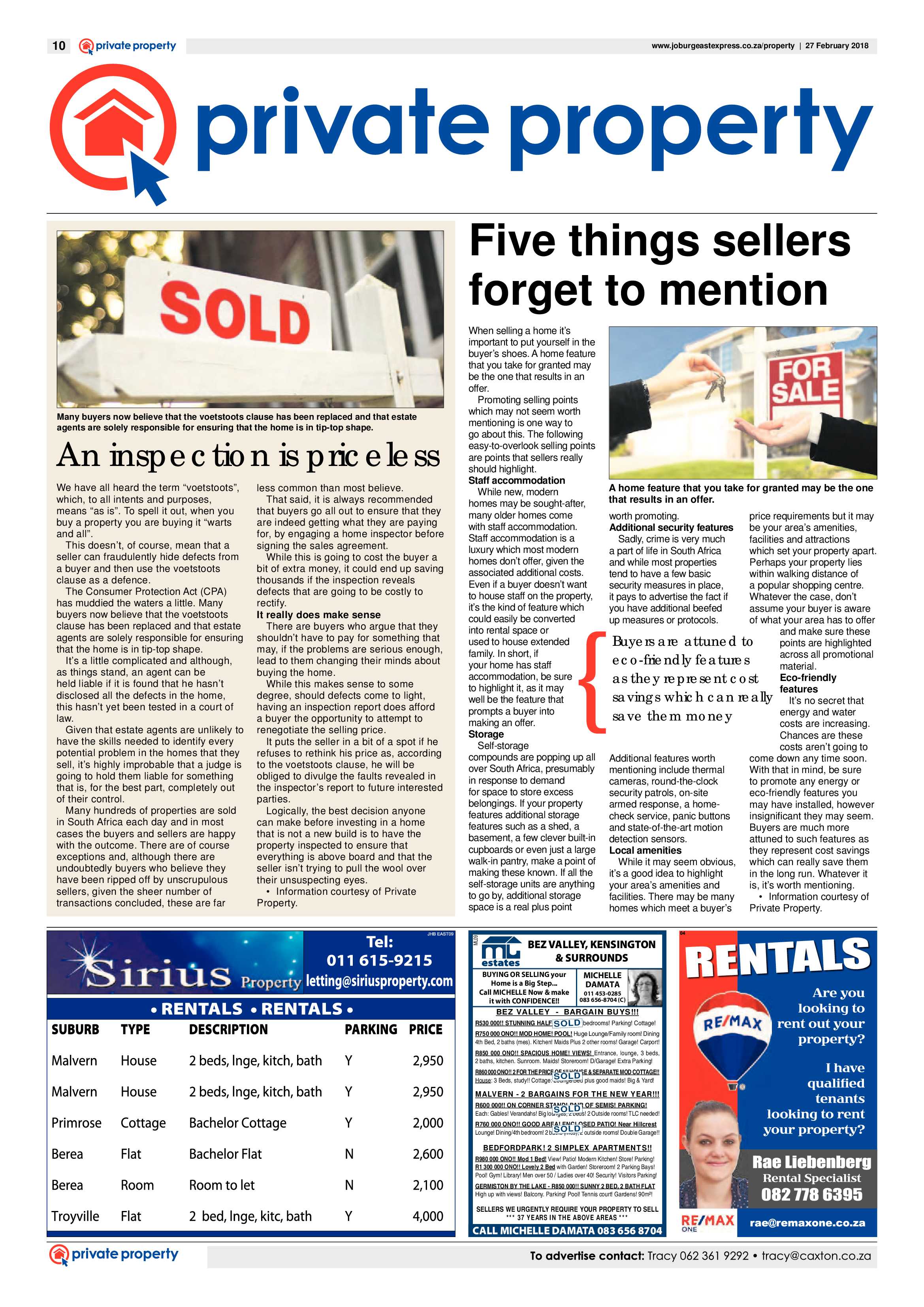 Joburg East Express 27 February 2018 page 10
