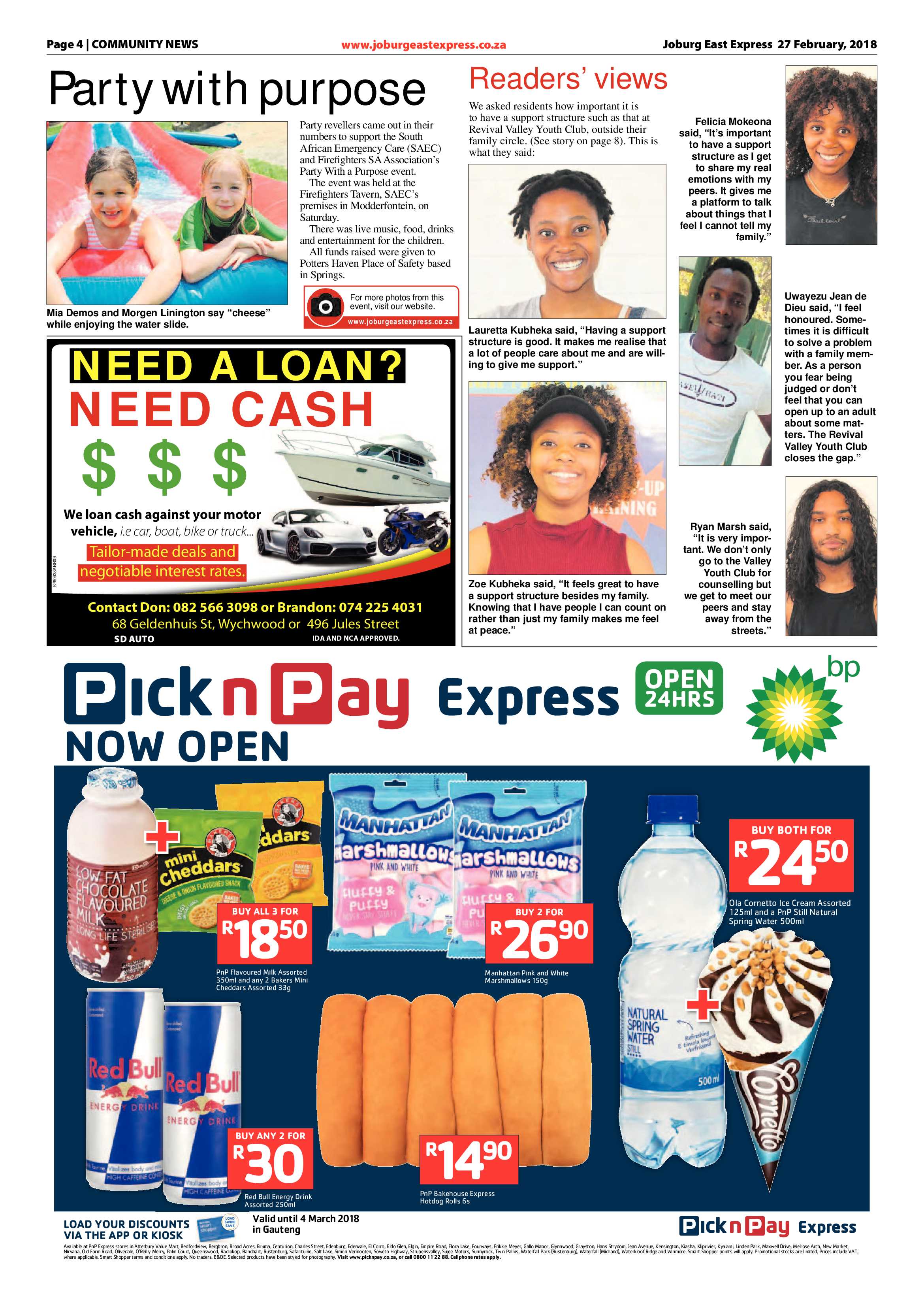Joburg East Express 27 February 2018 page 4