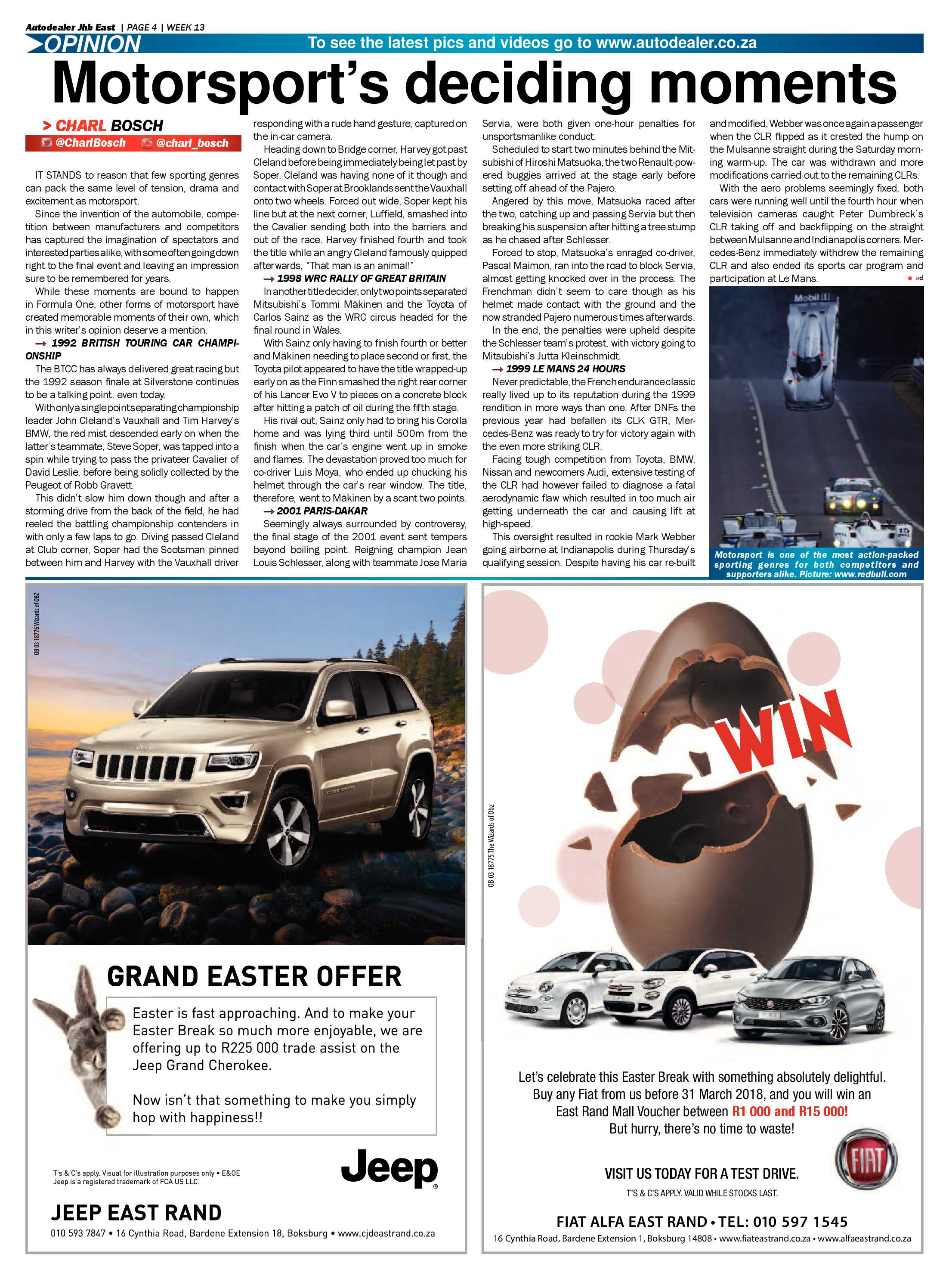 Joburg East Express 27 March 2018 page 16