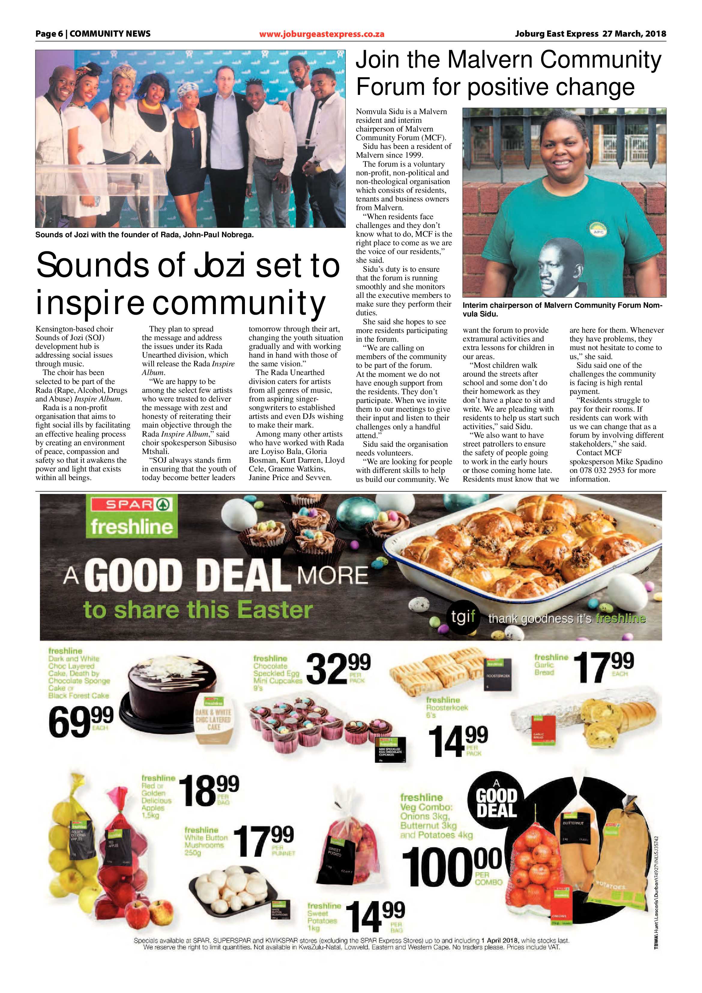 Joburg East Express 27 March 2018 page 6