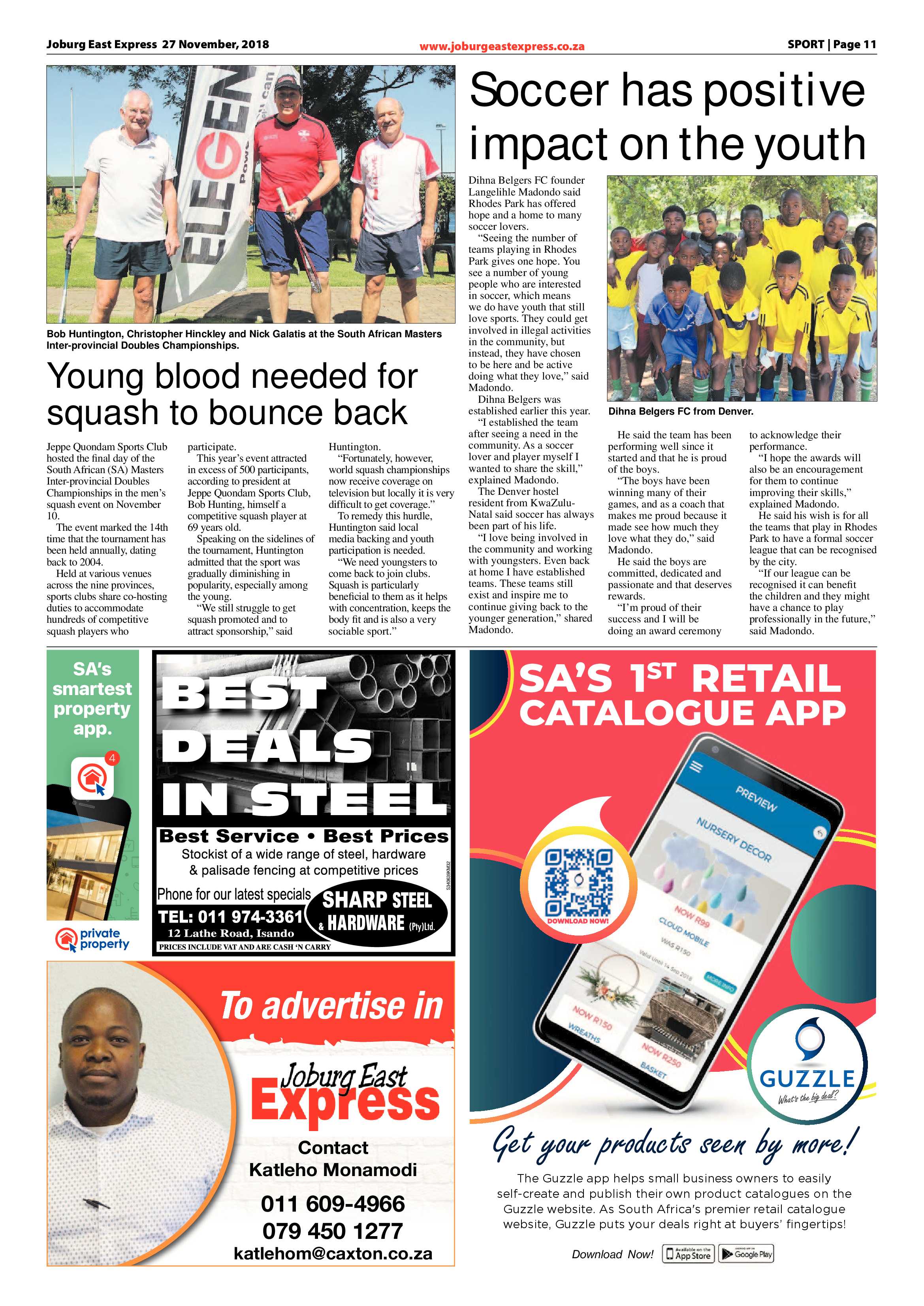 Joburg East Express 27 November 2018 page 11