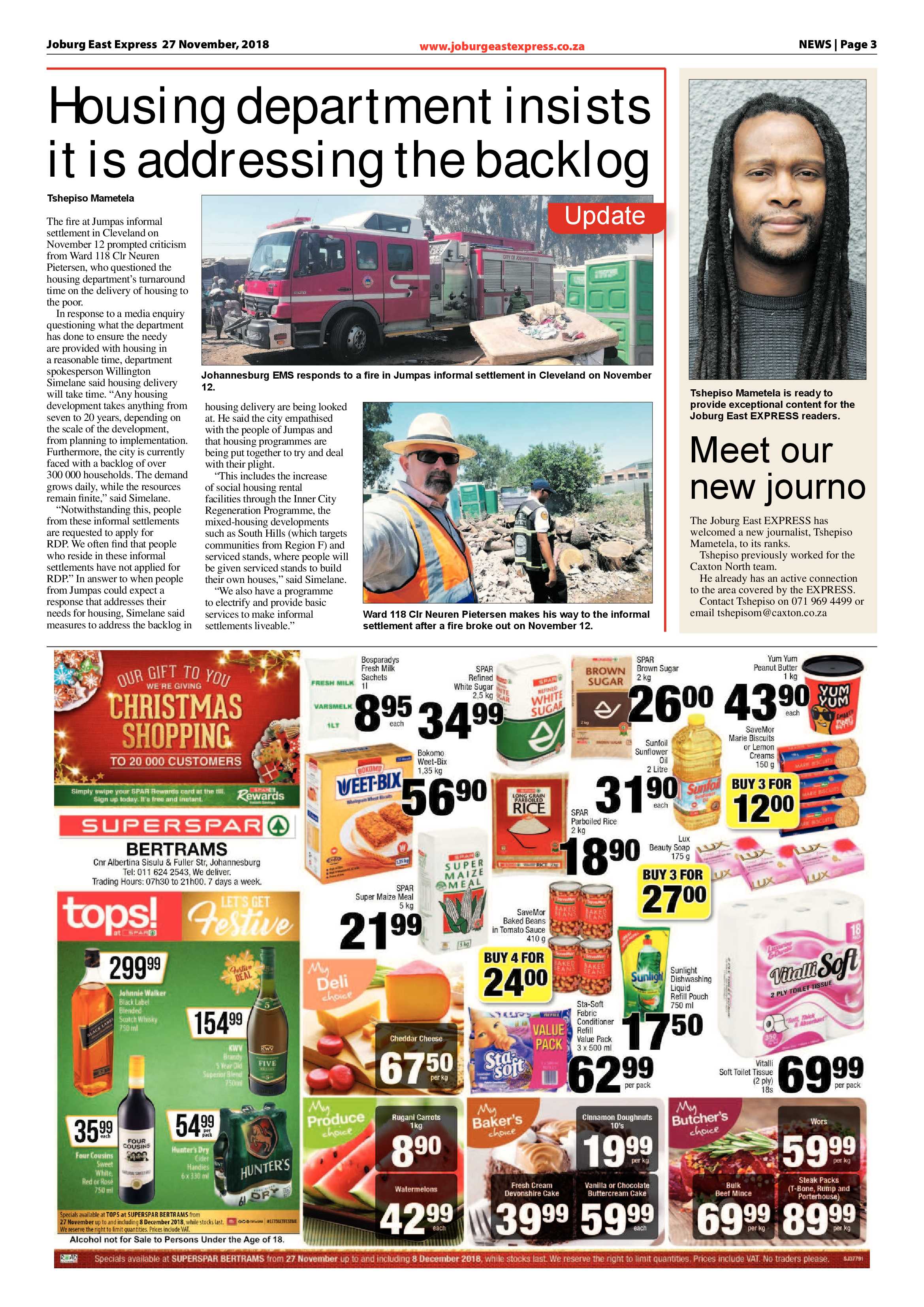 Joburg East Express 27 November 2018 page 3