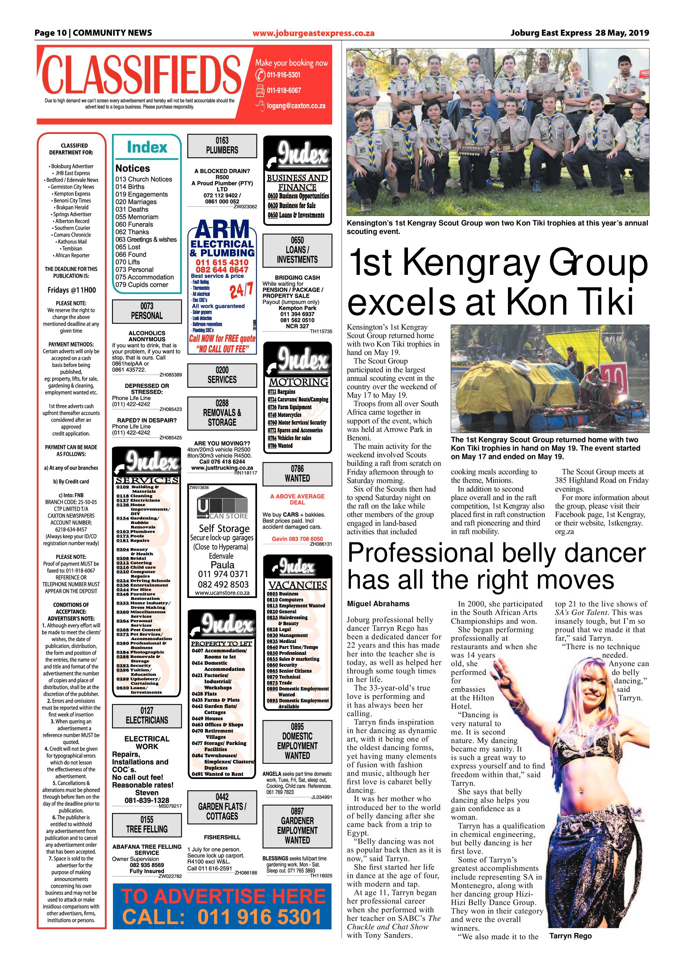 Joburg East Express 28 May 2019 page 10