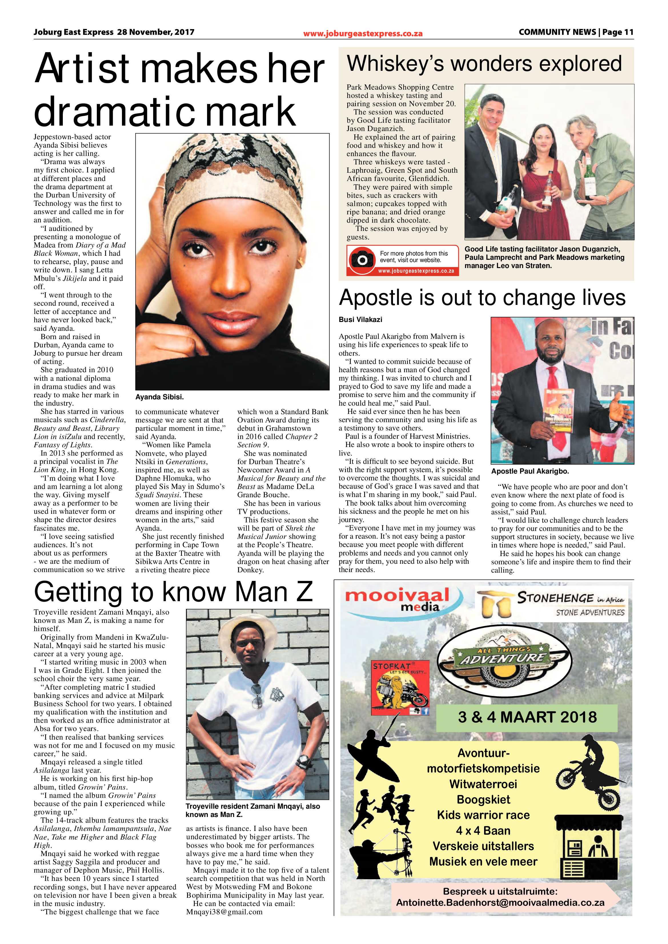 Joburg East Express 28 November 2017 page 11