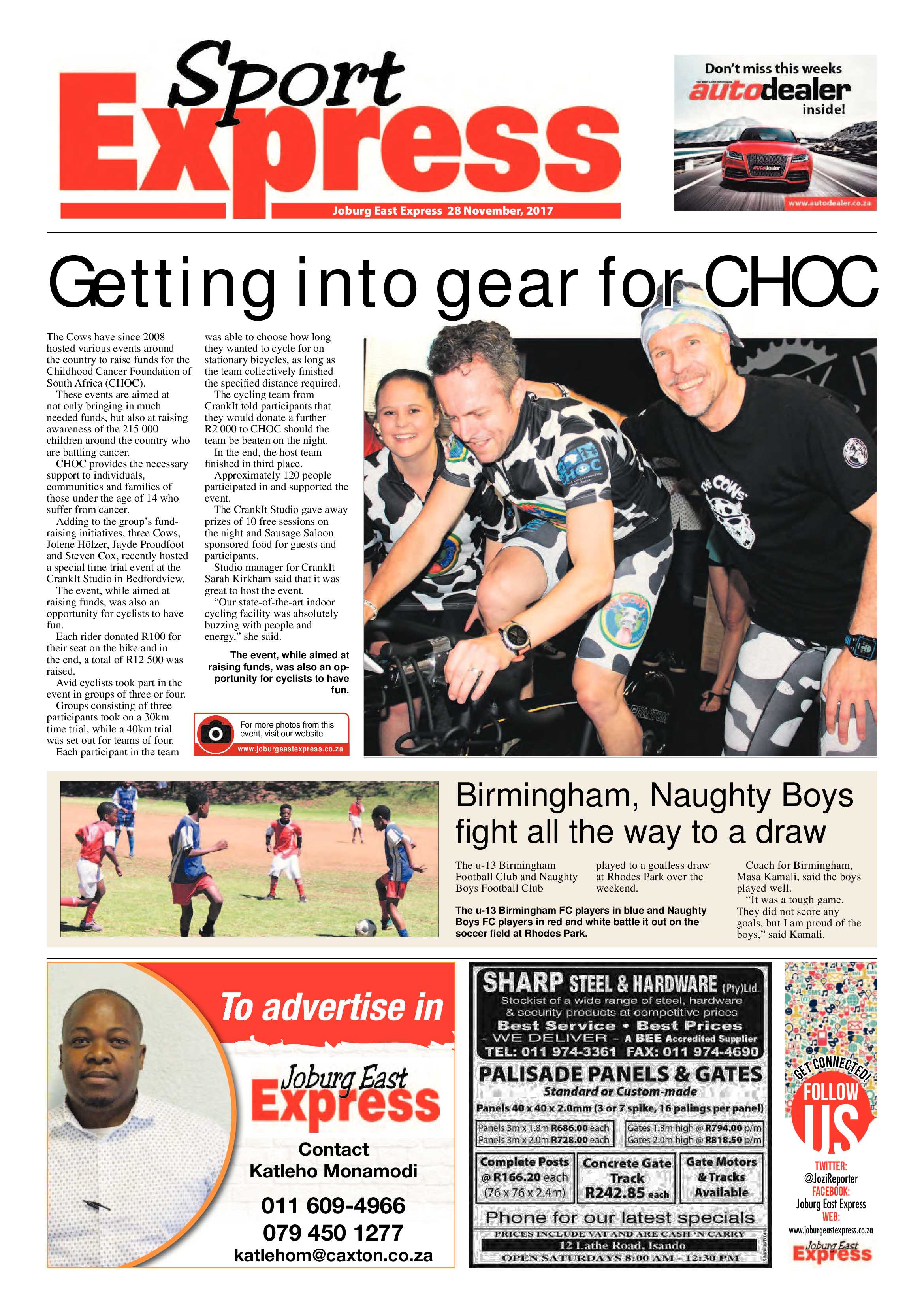 Joburg East Express 28 November 2017 page 16