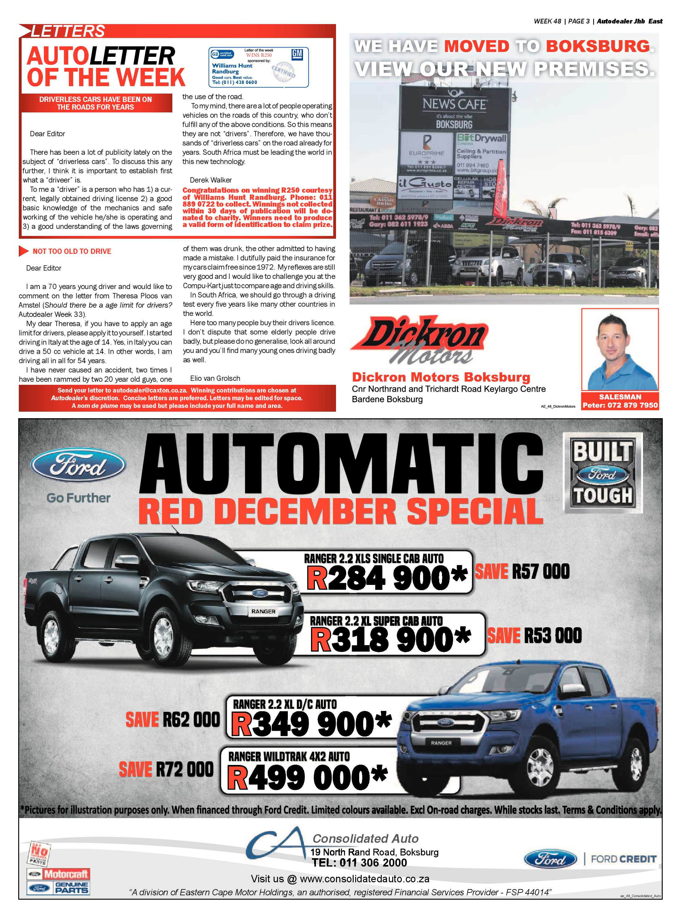 Joburg East Express 28 November 2017 page 19
