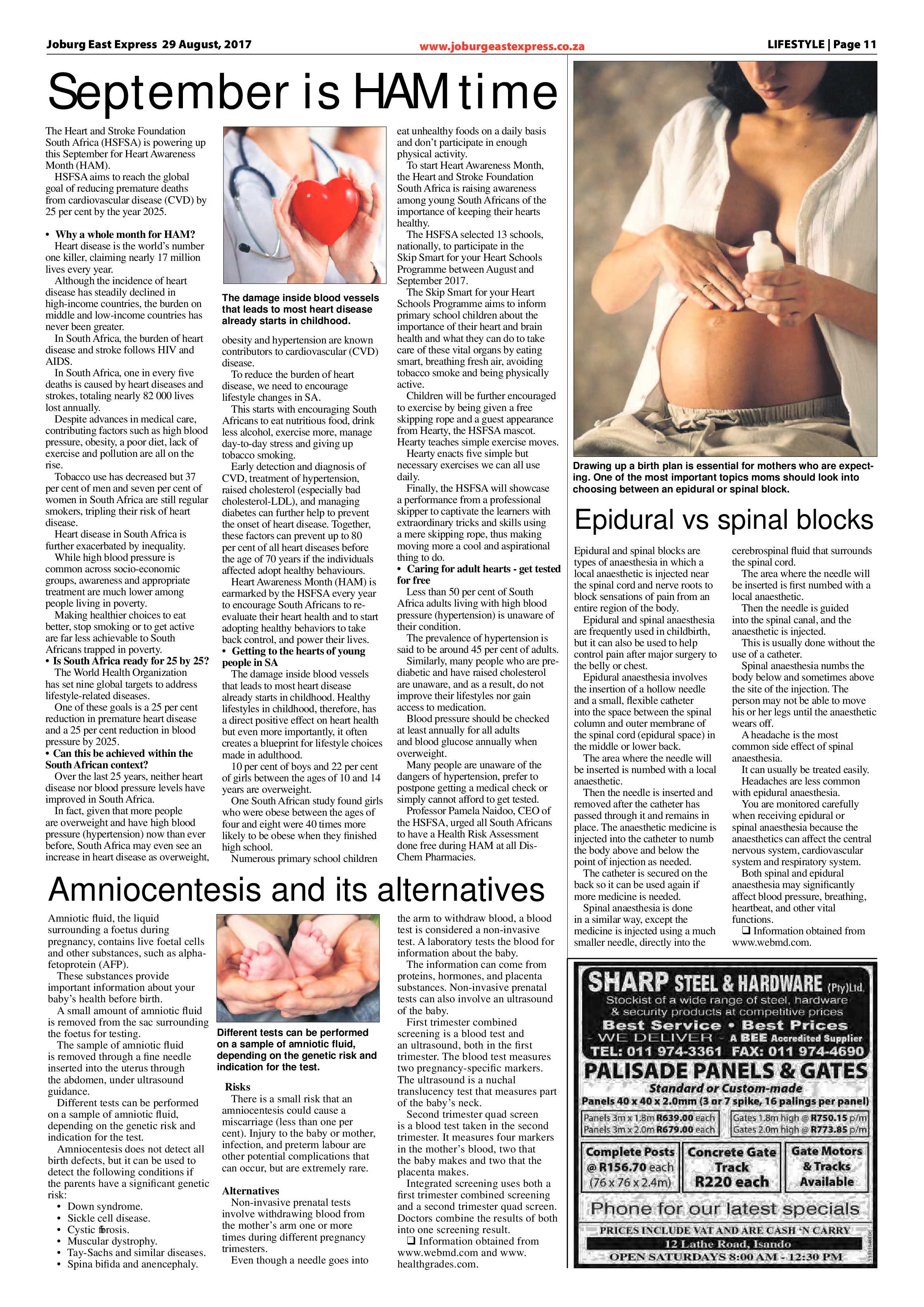Joburg East Express 29 August 2017 page 11