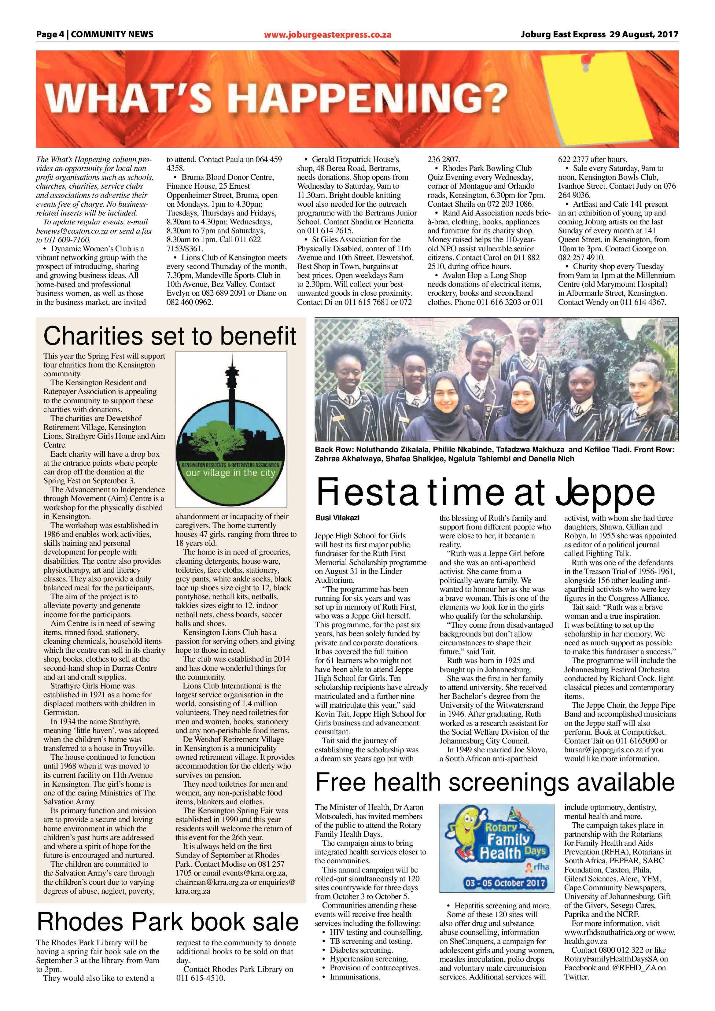 Joburg East Express 29 August 2017 page 4