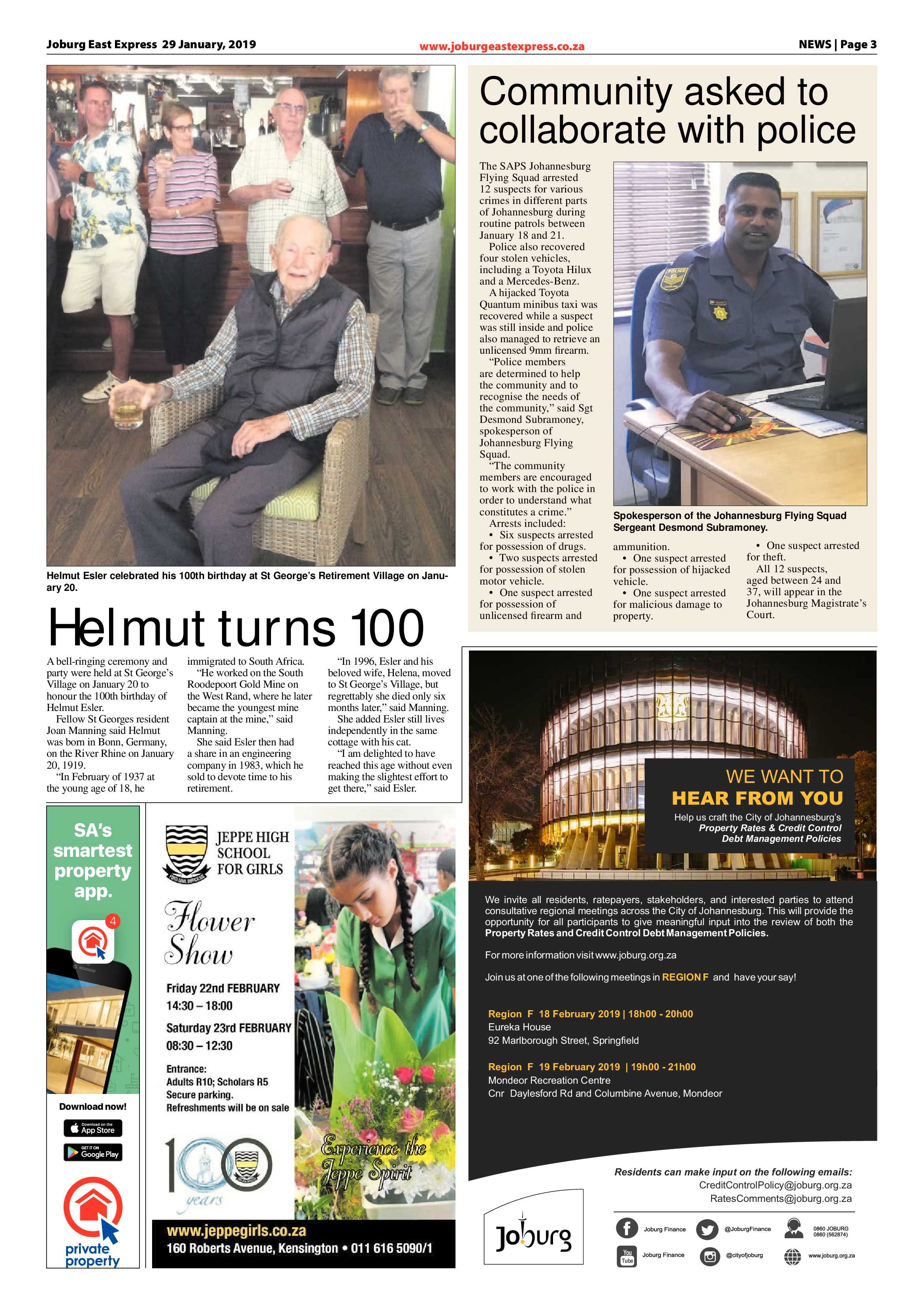 Joburg East Express 29 January 2019 page 3